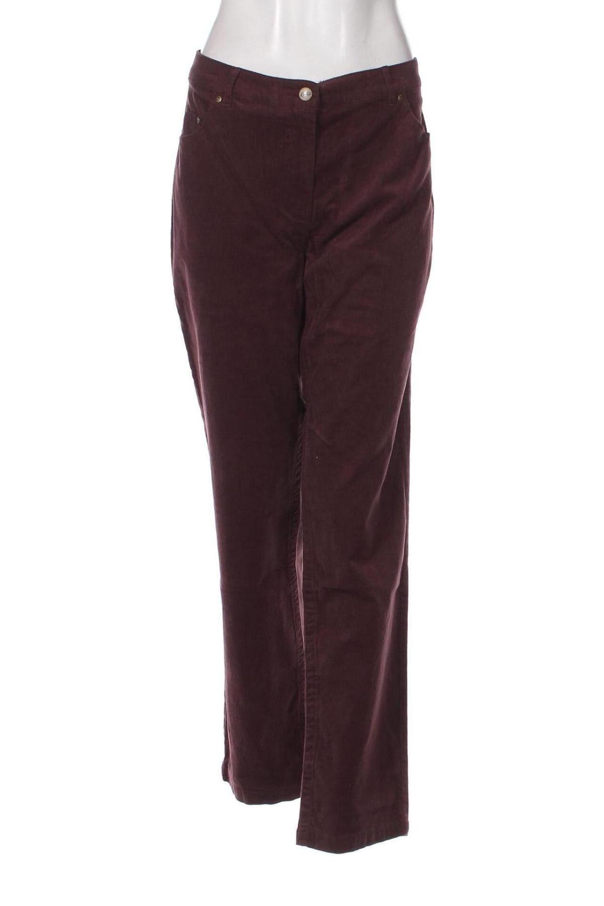 Дамски джинси Aniston, Размер XL, Цвят Лилав, Цена 6,90 лв.