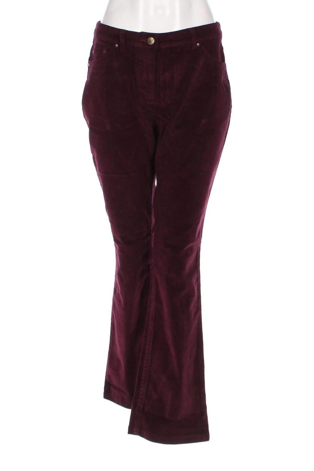 Γυναικείο κοτλέ παντελόνι Cheer, Μέγεθος L, Χρώμα Κόκκινο, Τιμή 23,71 €