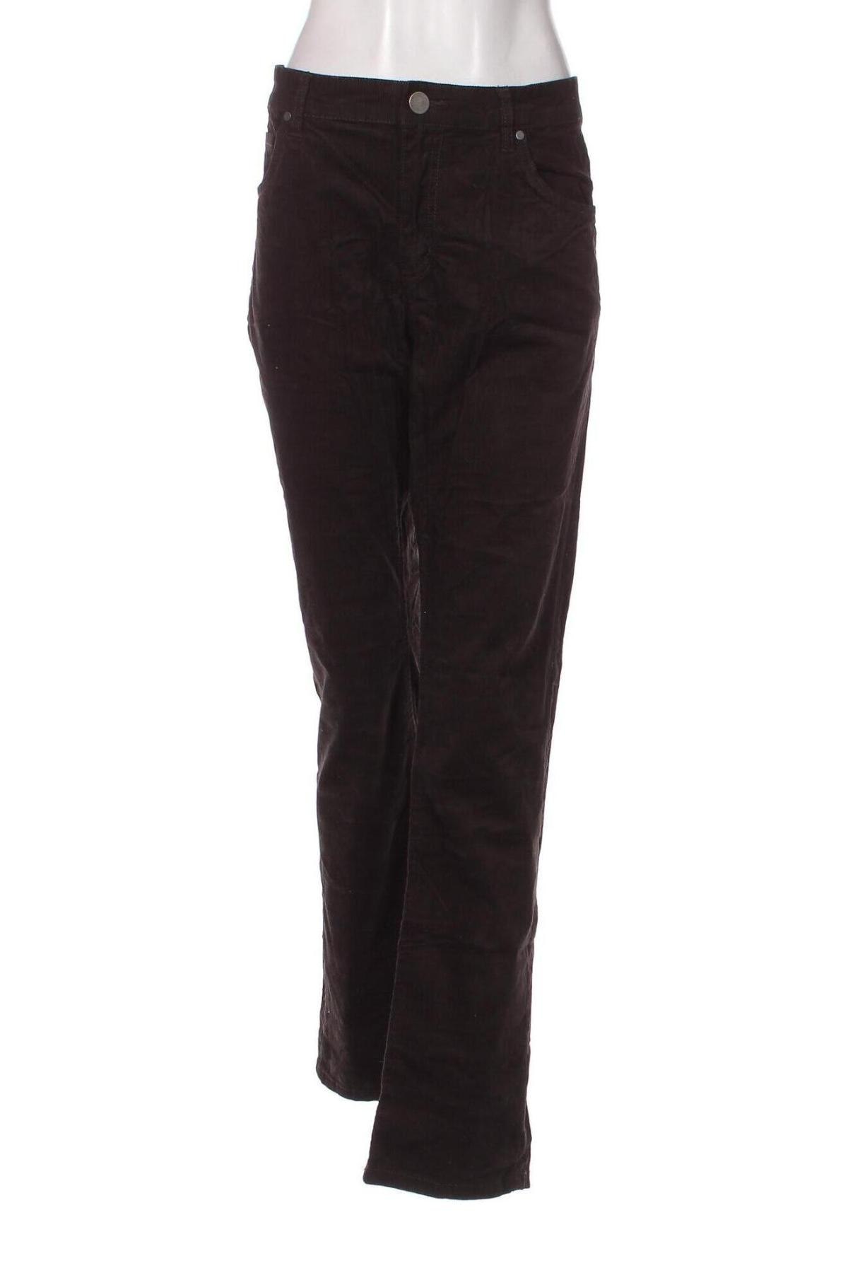 Γυναικείο κοτλέ παντελόνι Lindex, Μέγεθος XL, Χρώμα Καφέ, Τιμή 3,95 €