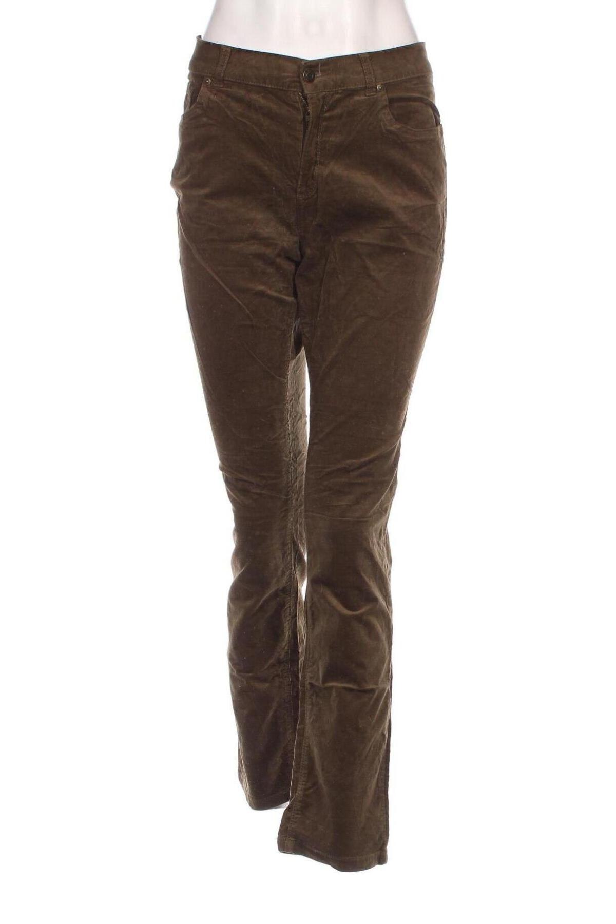 Дамски джинси Lindex, Размер L, Цвят Зелен, Цена 8,99 лв.