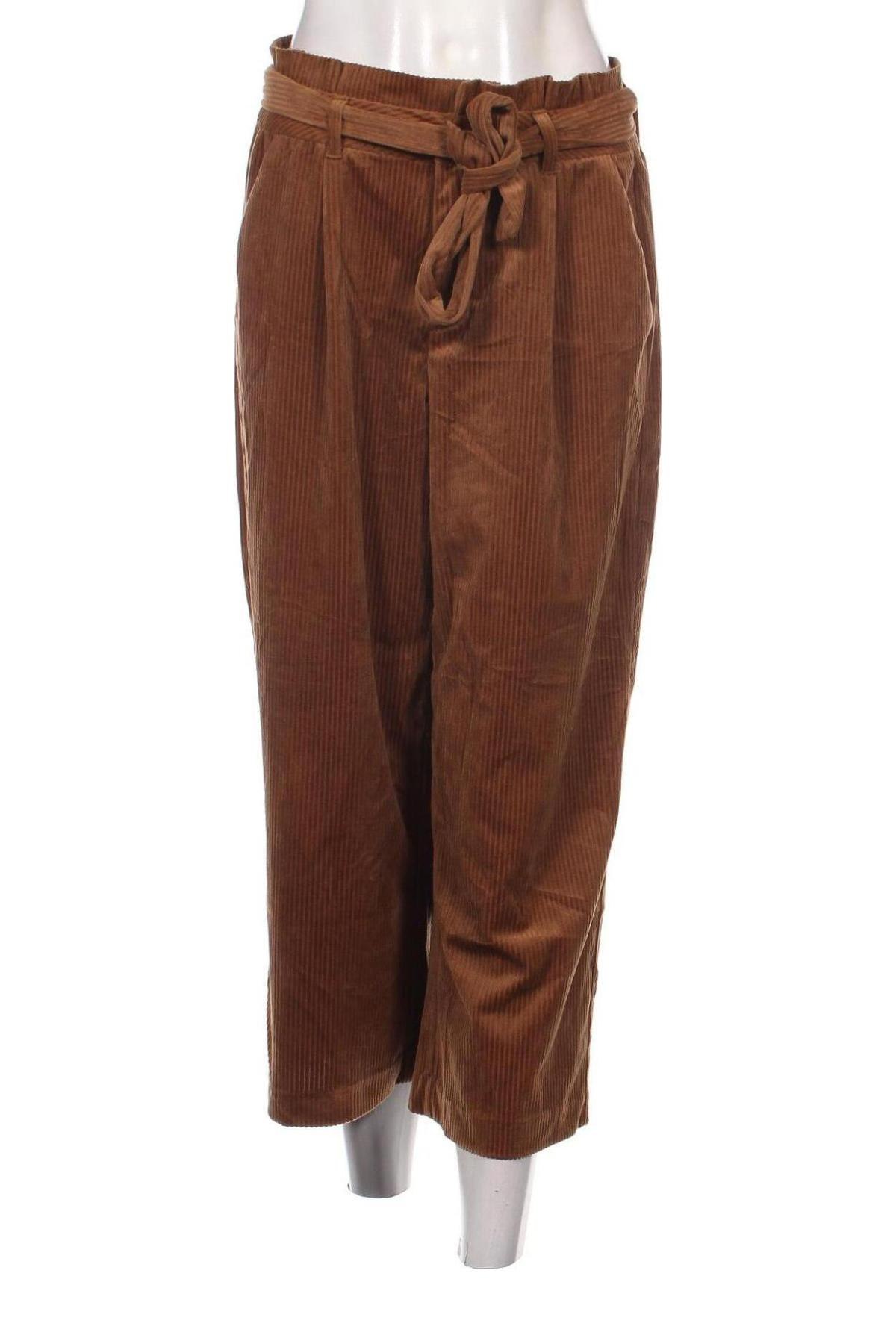 Γυναικείο κοτλέ παντελόνι Vero Moda, Μέγεθος M, Χρώμα Καφέ, Τιμή 5,07 €