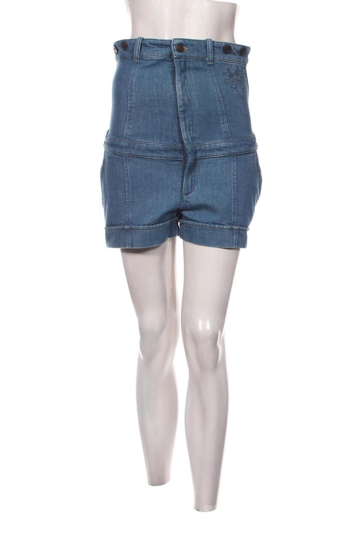 Pantaloni scurți de femei Diesel, Mărime M, Culoare Albastru, Preț 71,84 Lei