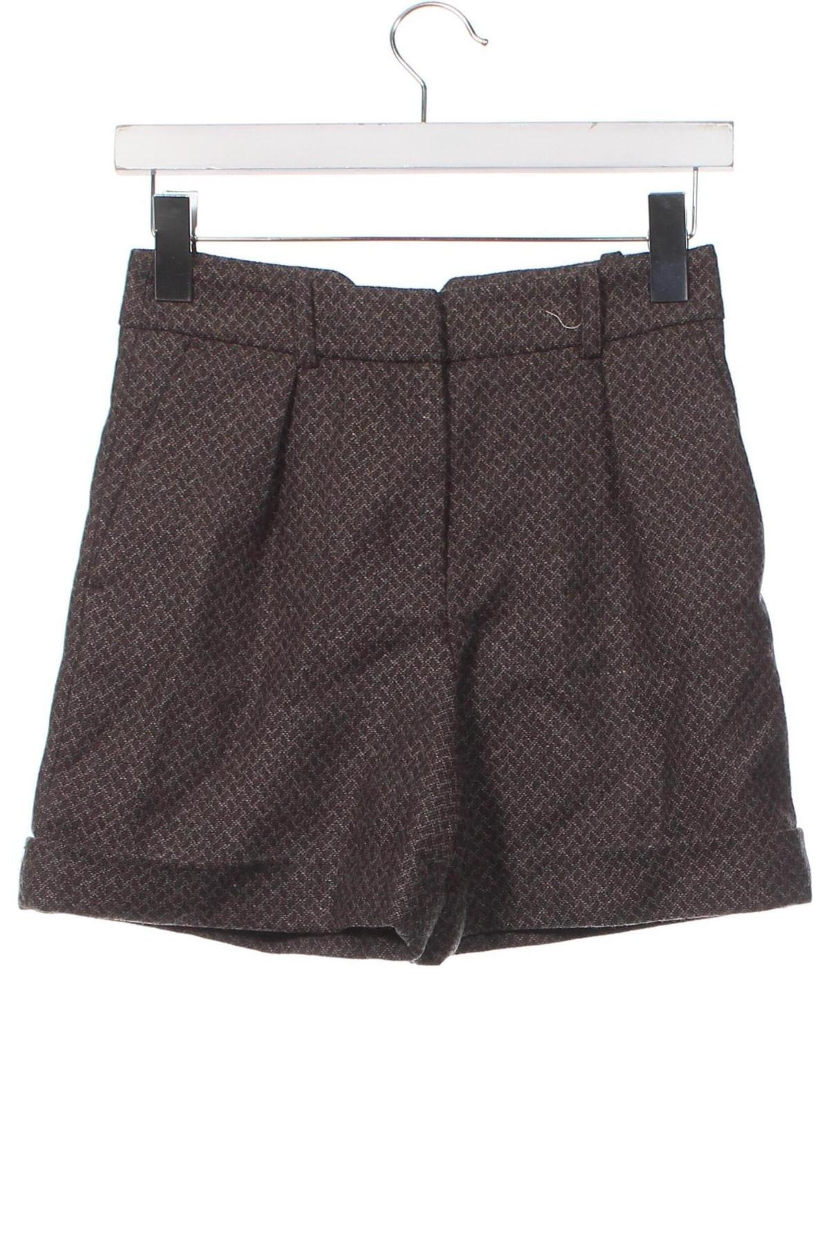 Дамски къс панталон Kookai, Размер XS, Цвят Кафяв, Цена 102,00 лв.