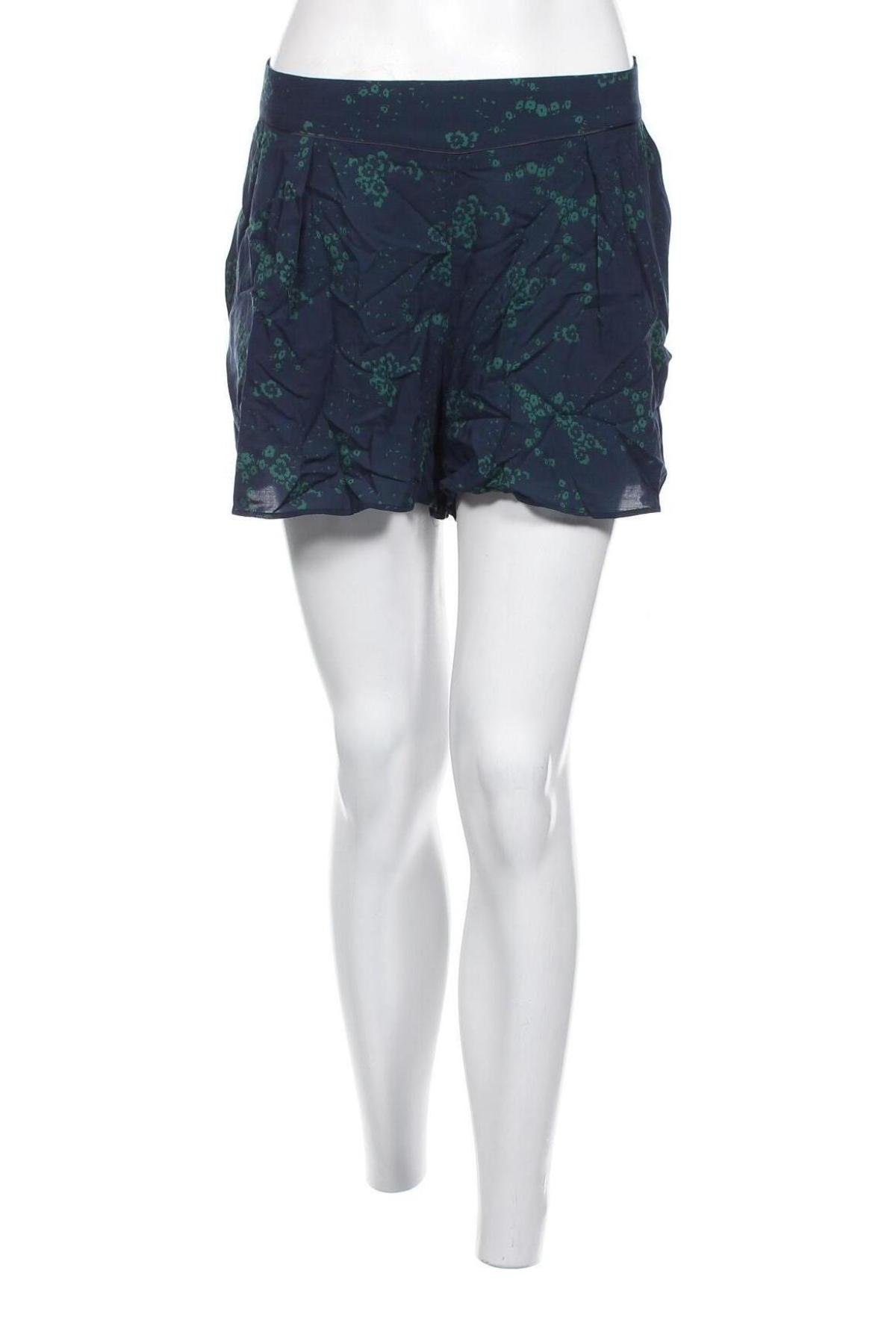 Γυναικείο κοντό παντελόνι Naf Naf, Μέγεθος L, Χρώμα Μπλέ, Τιμή 37,11 €