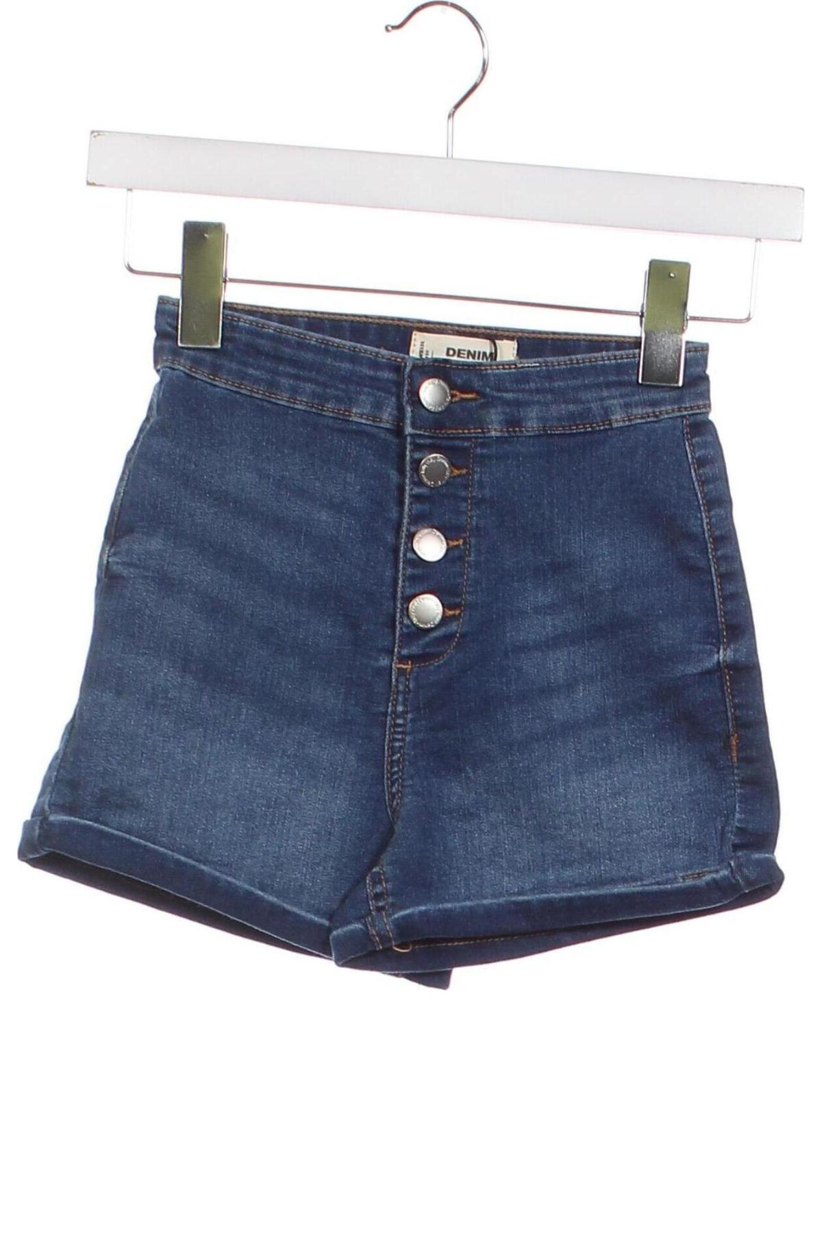 Pantaloni scurți de femei Tally Weijl, Mărime XXS, Culoare Albastru, Preț 34,67 Lei