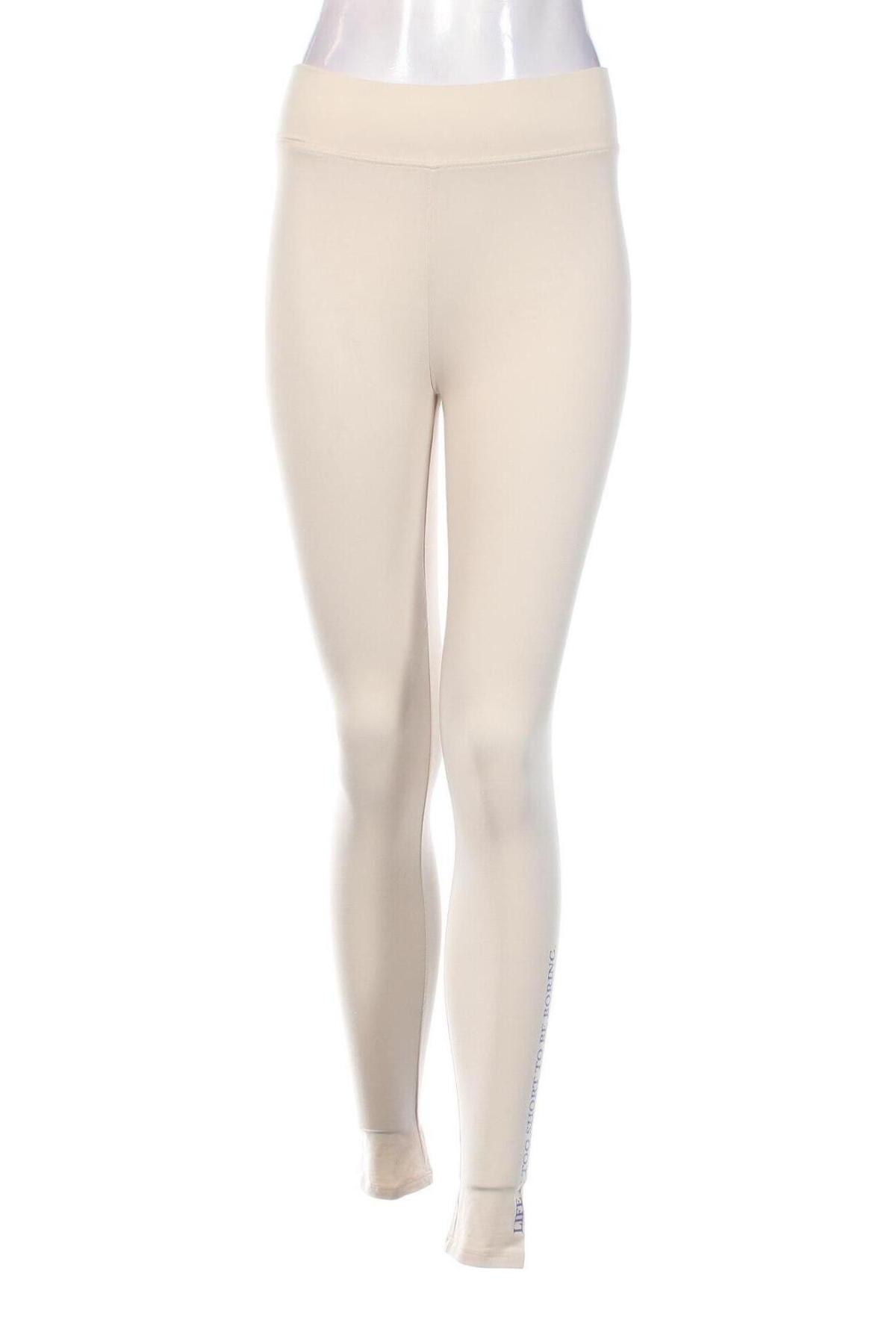 Damen Leggings Tally Weijl, Größe S, Farbe Beige, Preis € 5,41