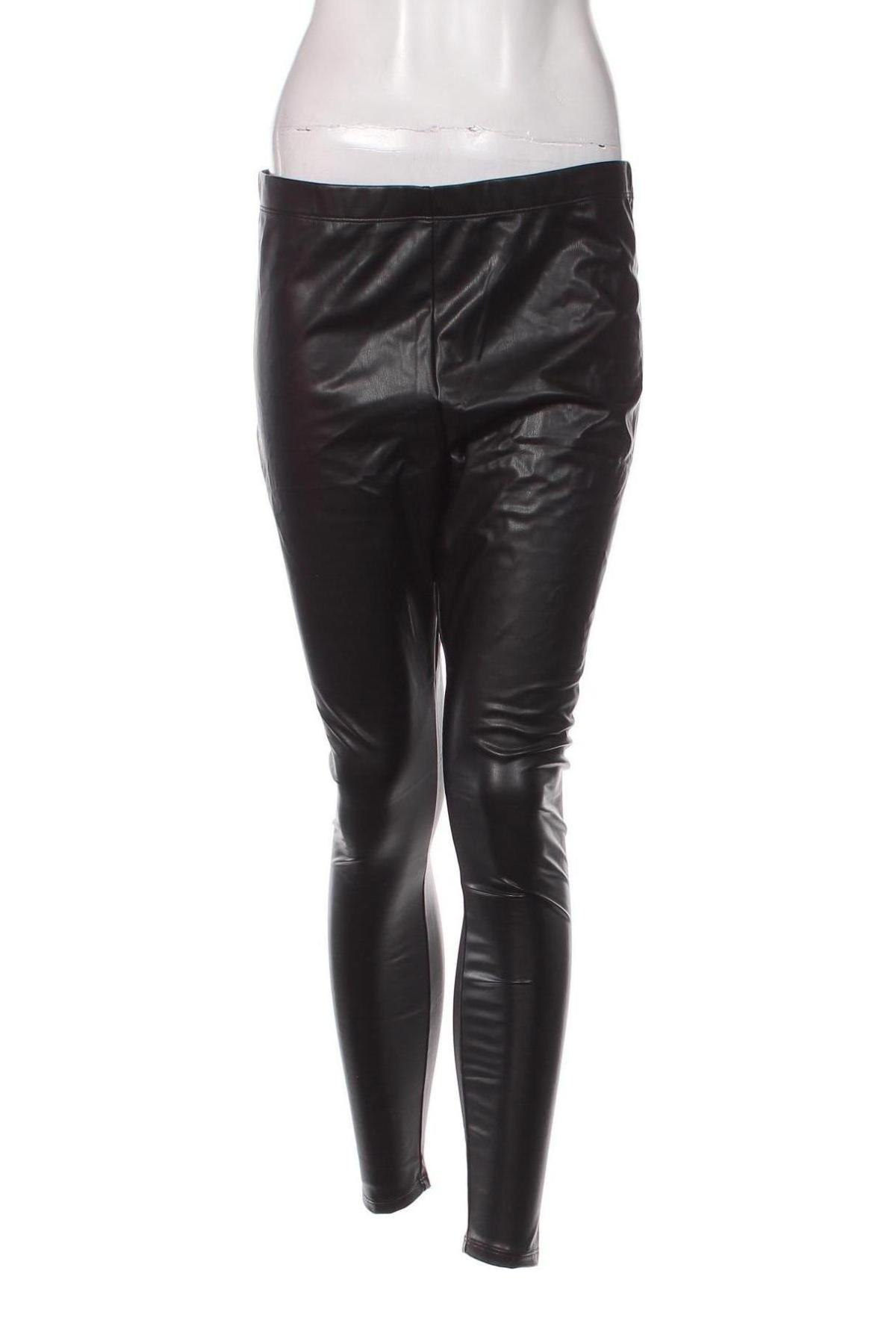 Damen Lederlegging, Größe M, Farbe Schwarz, Preis 3,22 €