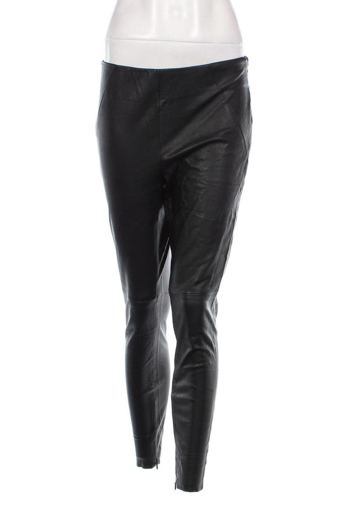 Damen Lederhose Zara, Größe M, Farbe Schwarz, Preis € 5,99