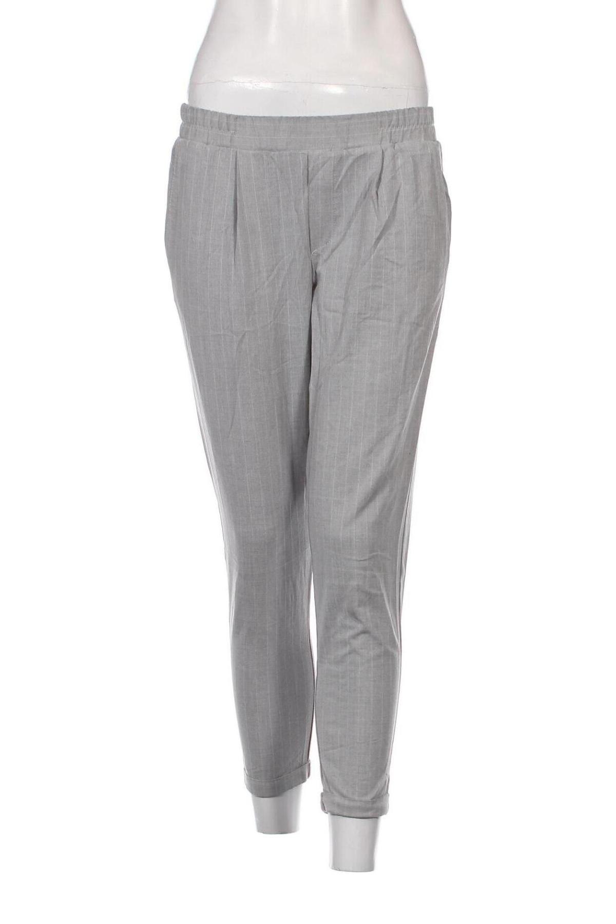 Pantaloni de femei Bershka, Mărime M, Culoare Gri, Preț 17,17 Lei