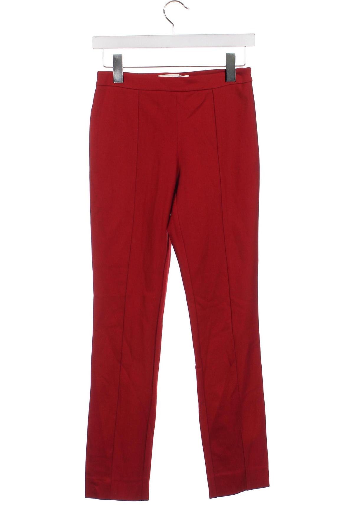Pantaloni de femei Diane Von Furstenberg, Mărime XS, Culoare Roșu, Preț 185,20 Lei