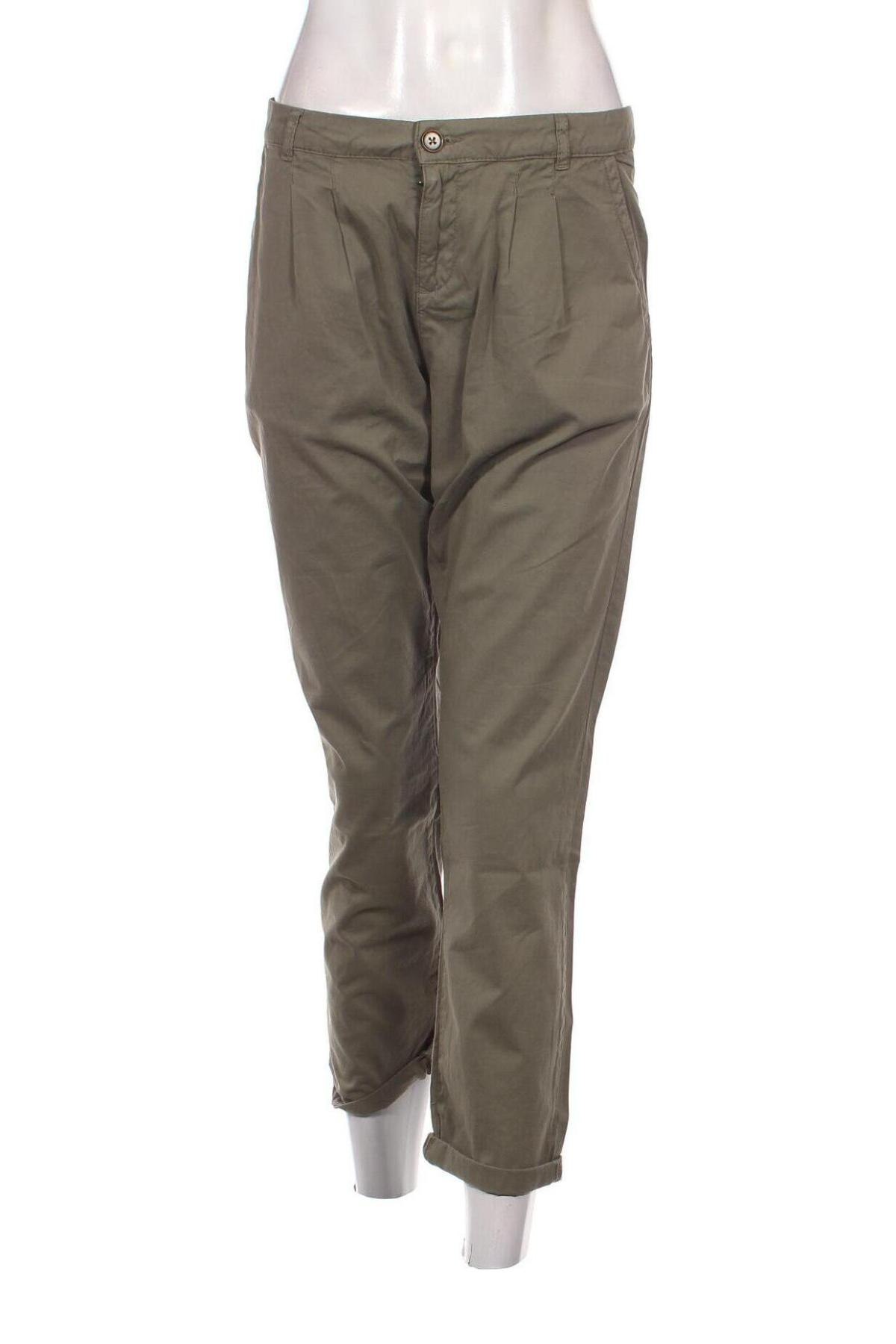 Pantaloni de femei Etam, Mărime XL, Culoare Verde, Preț 286,18 Lei