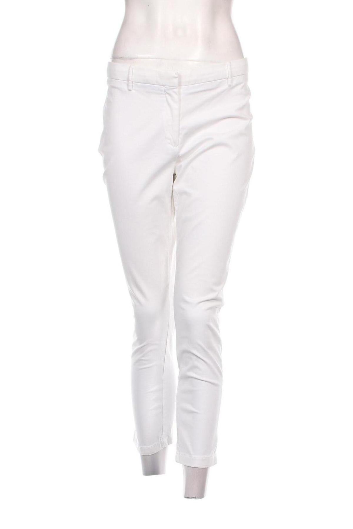 Pantaloni de femei Gant, Mărime L, Culoare Alb, Preț 158,16 Lei