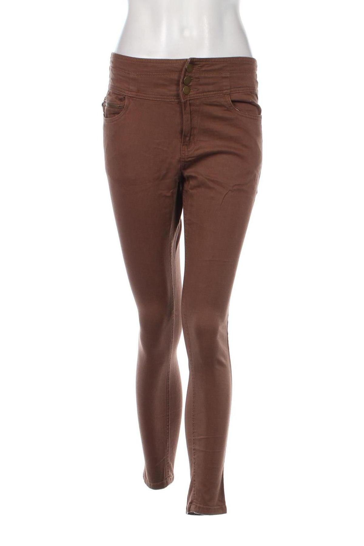 Дамски панталон Janina, Размер M, Цвят Кафяв, Цена 6,67 лв.