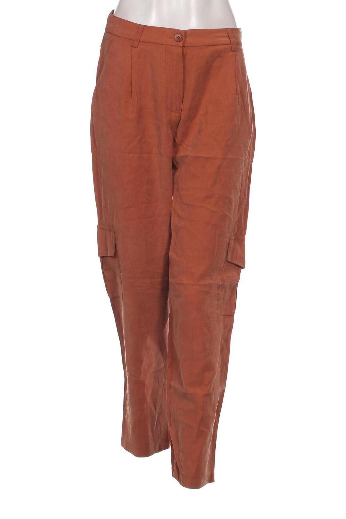 Γυναικείο παντελόνι KIKISIX, Μέγεθος M, Χρώμα  Μπέζ, Τιμή 17,94 €