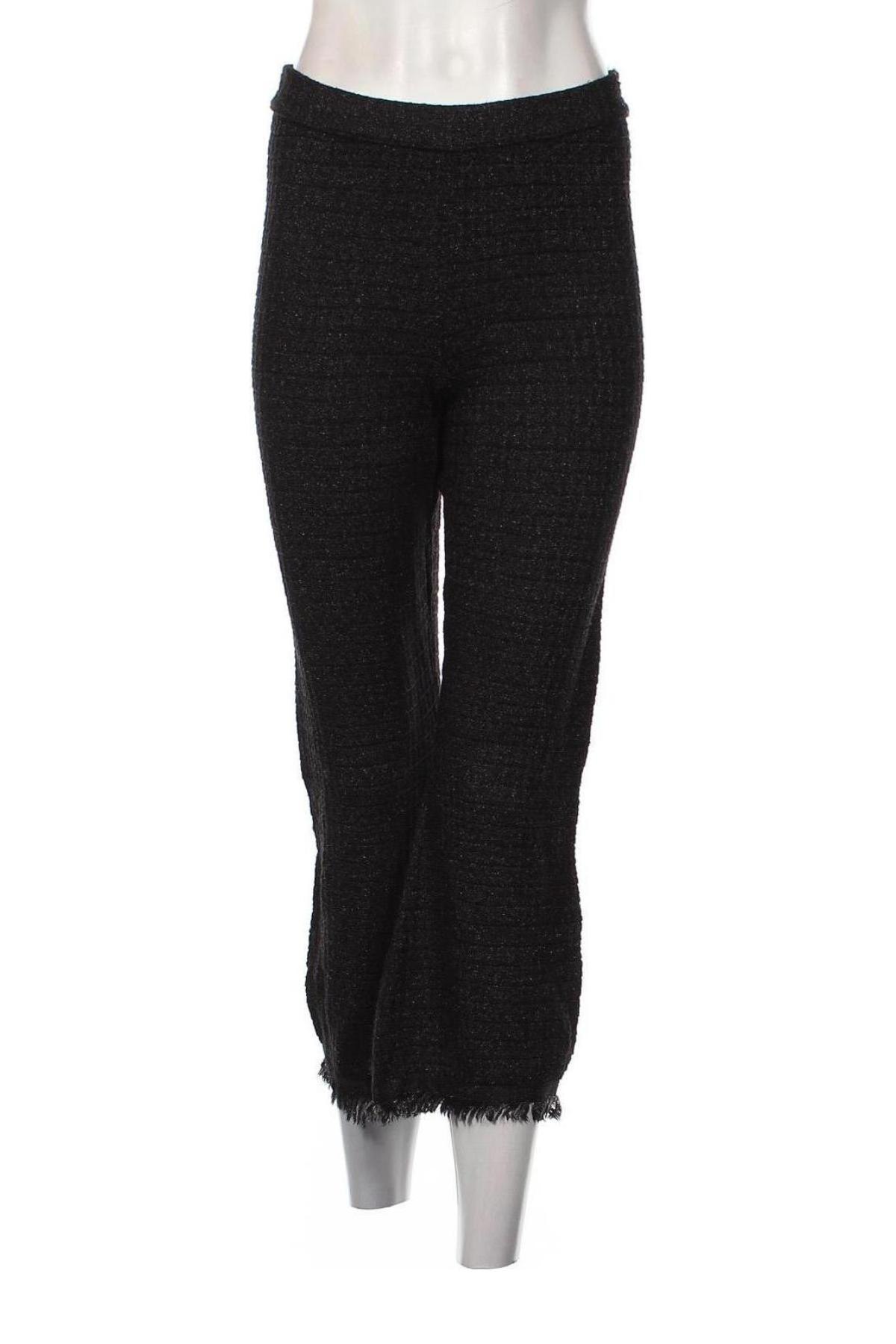 Γυναικείο παντελόνι Laetitia Mem, Μέγεθος M, Χρώμα Μαύρο, Τιμή 3,95 €