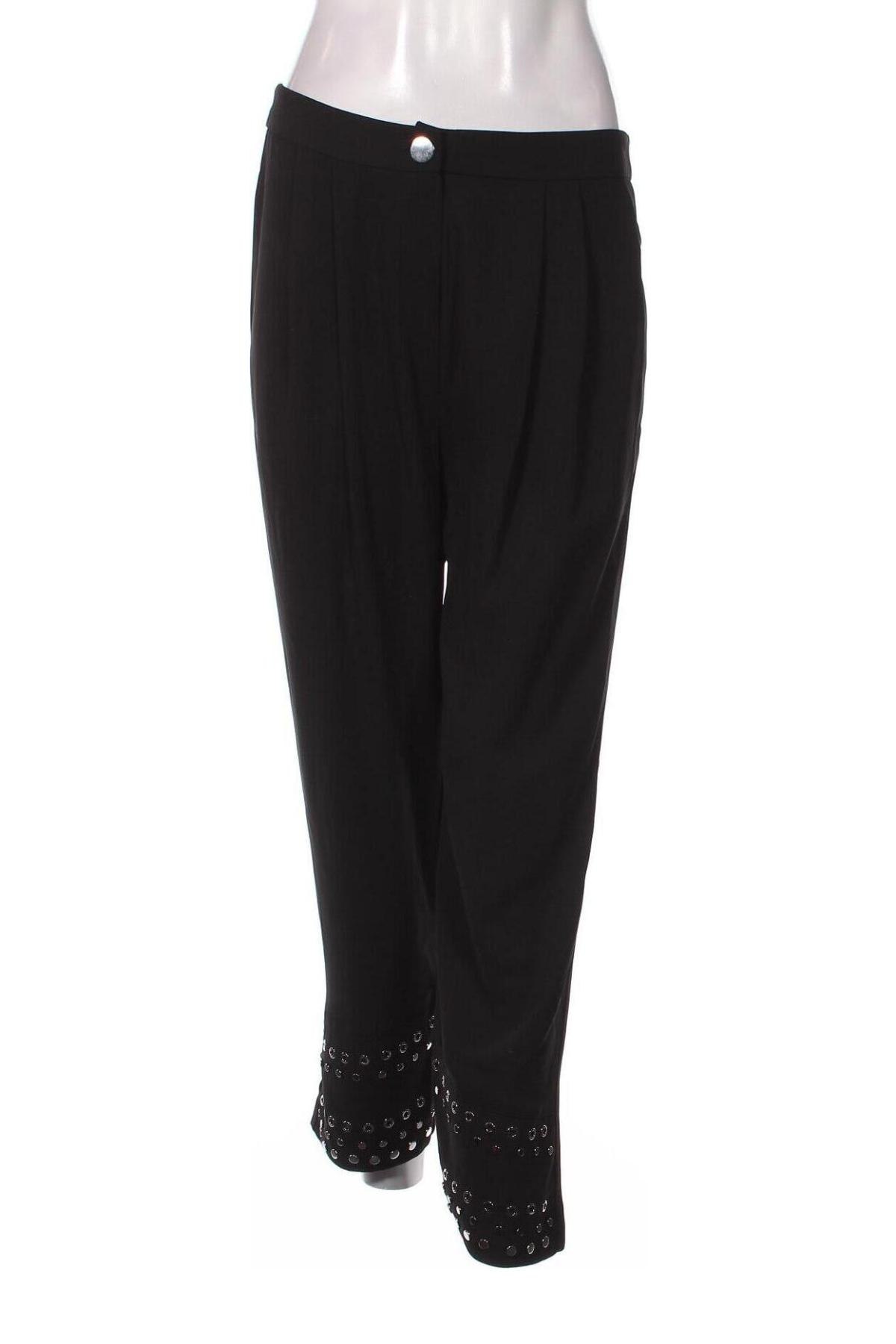 Γυναικείο παντελόνι Lauren Vidal, Μέγεθος M, Χρώμα Μαύρο, Τιμή 11,29 €