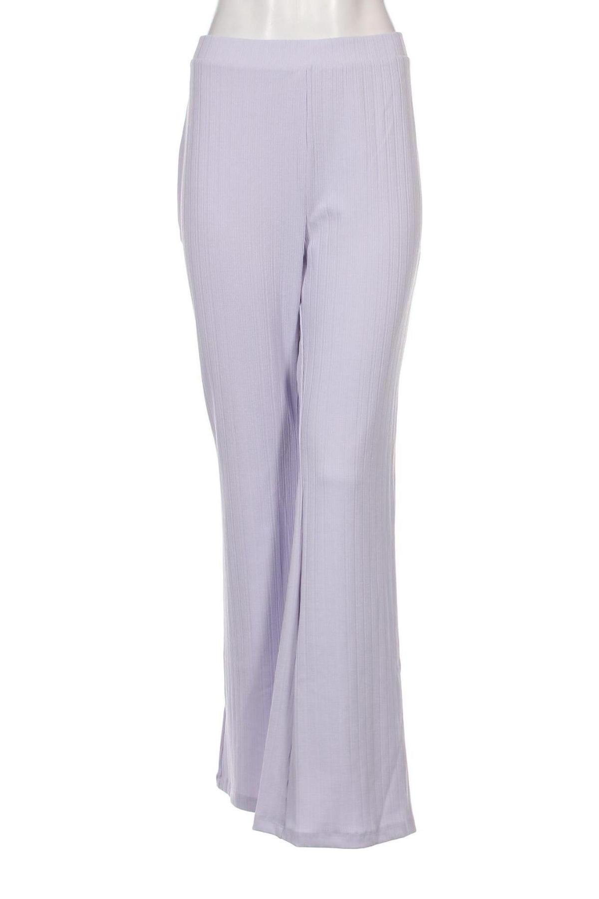 Γυναικείο παντελόνι Monki, Μέγεθος XL, Χρώμα Βιολετί, Τιμή 7,33 €
