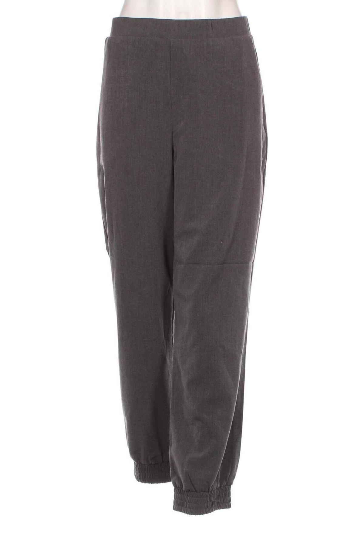 Γυναικείο παντελόνι Oxmo, Μέγεθος L, Χρώμα Γκρί, Τιμή 6,88 €