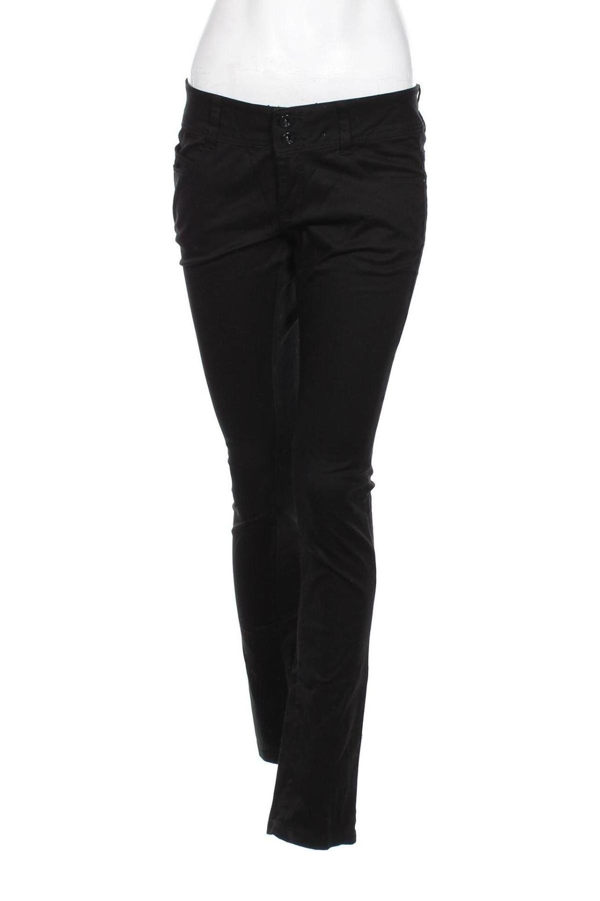Pantaloni de femei Piazza Italia, Mărime M, Culoare Negru, Preț 23,85 Lei