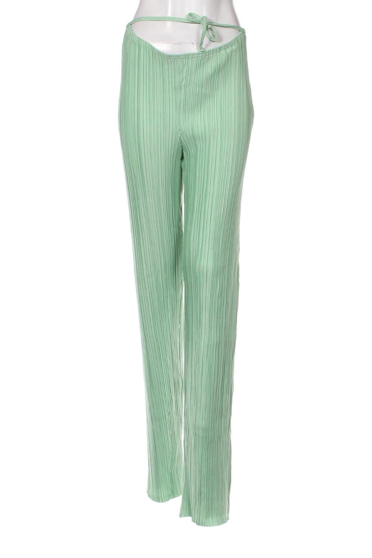 Γυναικείο παντελόνι Pretty Little Thing, Μέγεθος M, Χρώμα Πράσινο, Τιμή 6,40 €