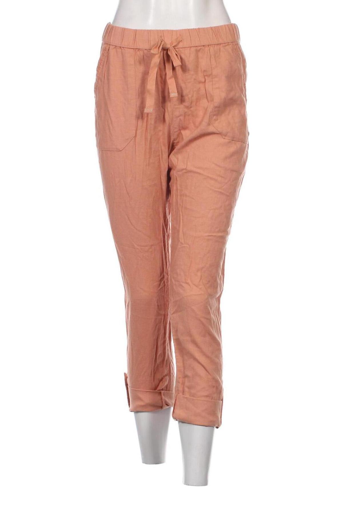 Pantaloni de femei Roxy, Mărime L, Culoare Portocaliu, Preț 217,50 Lei