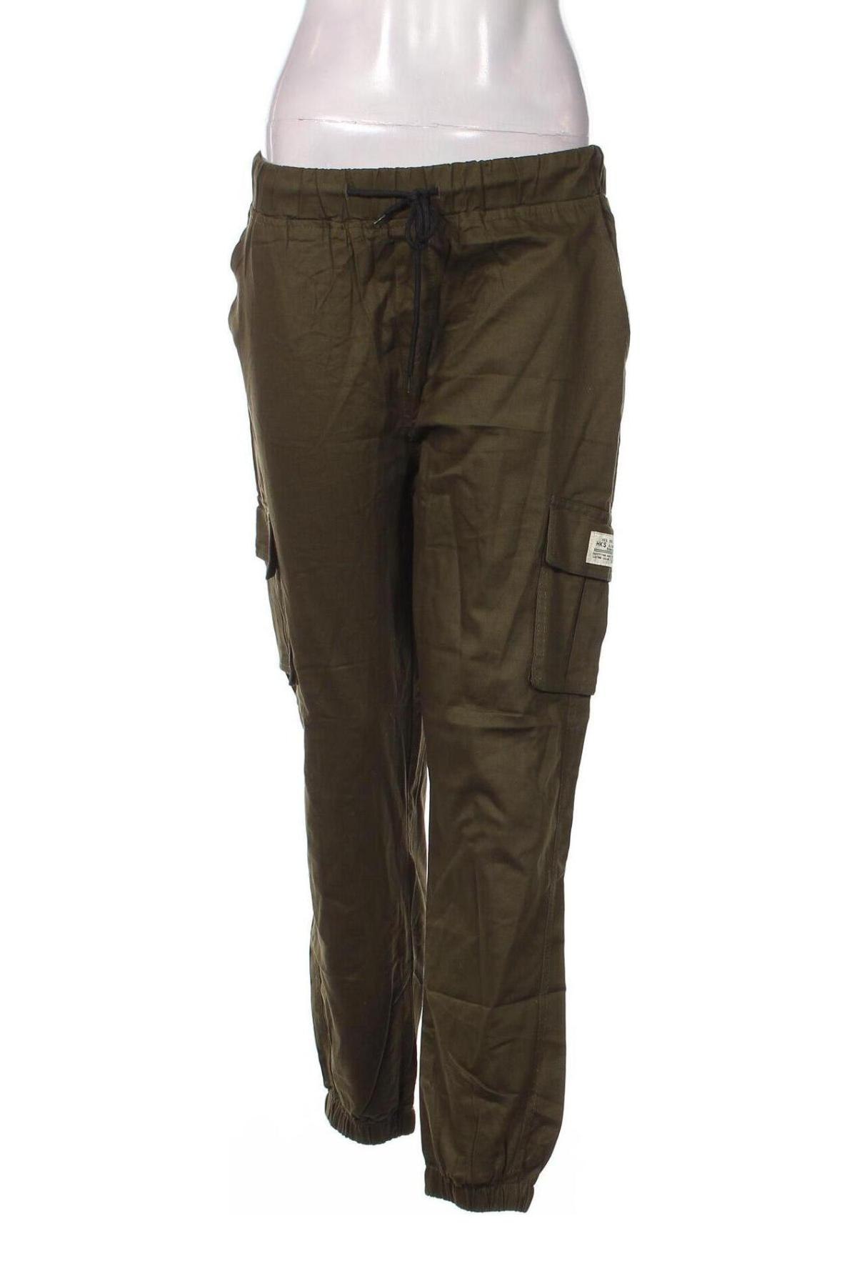 Pantaloni de femei SHEIN, Mărime S, Culoare Verde, Preț 95,39 Lei