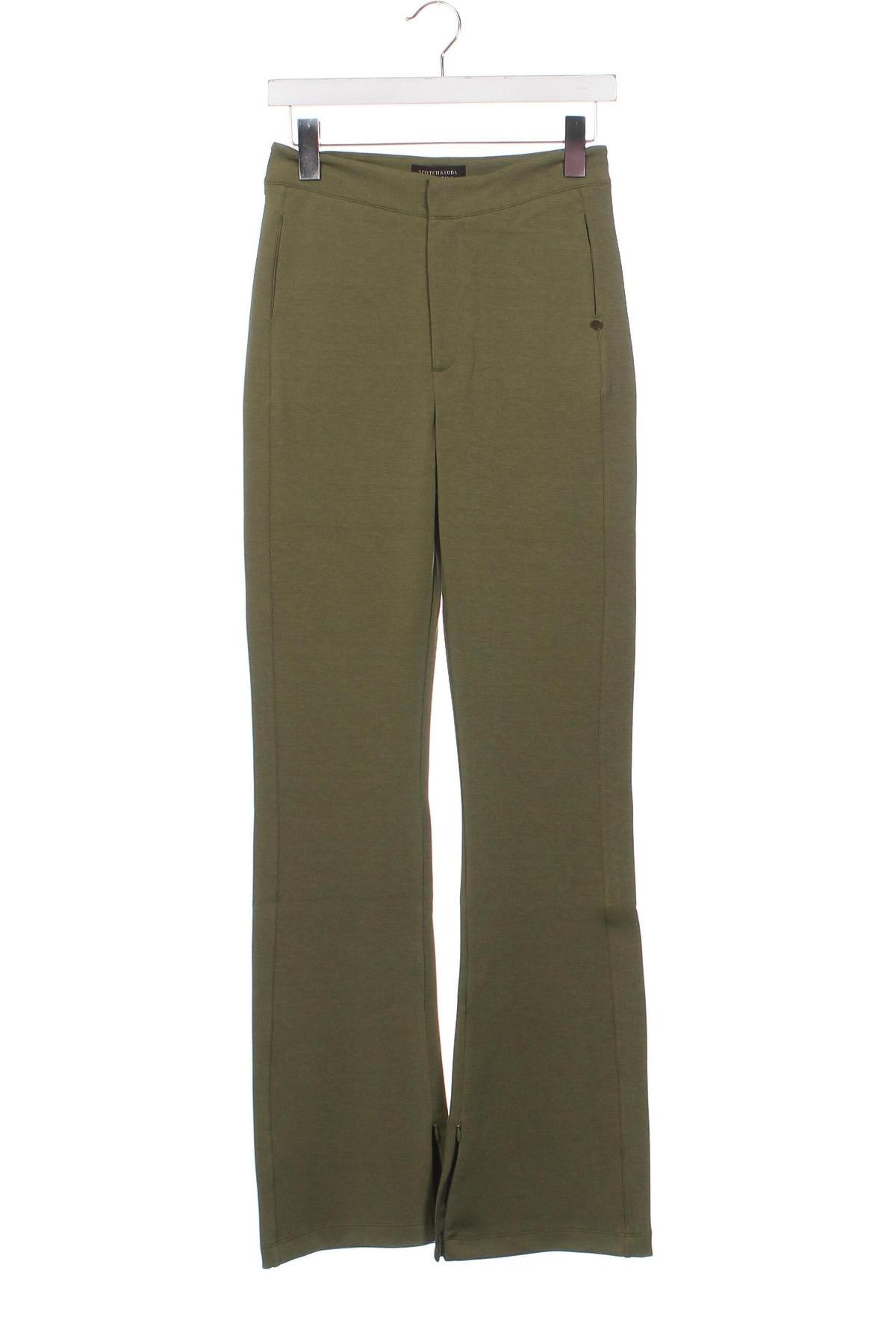 Pantaloni de femei Scotch & Soda, Mărime XS, Culoare Verde, Preț 100,53 Lei
