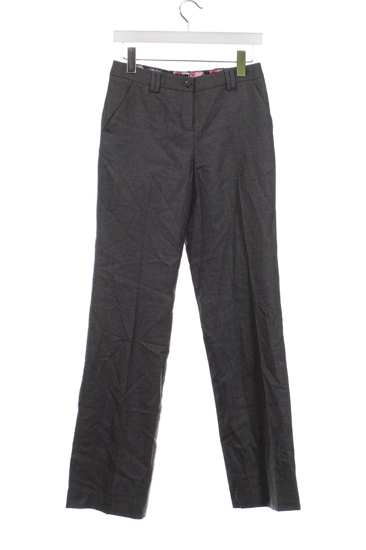 Дамски панталон Ted Baker, Размер S, Цвят Сив, Цена 14,40 лв.