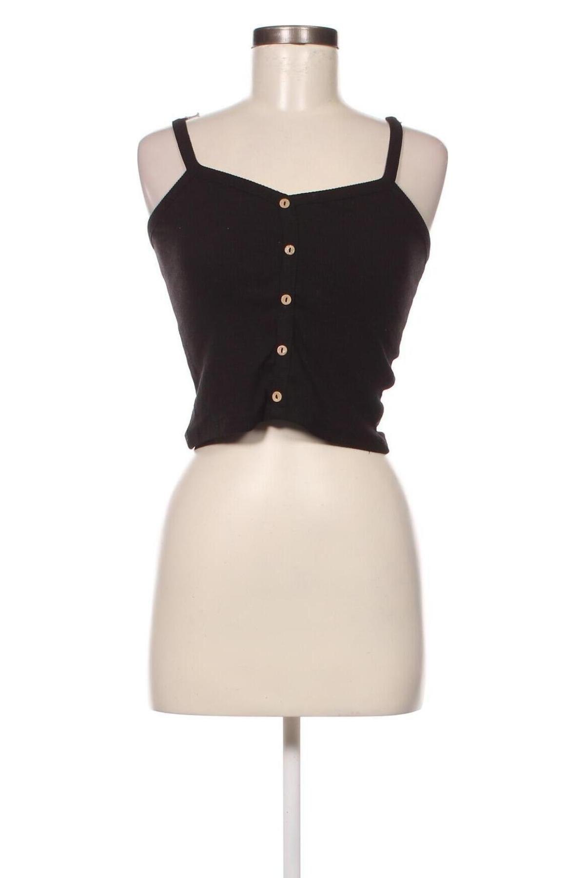 Γυναικείο αμάνικο μπλουζάκι, Μέγεθος M, Χρώμα Μαύρο, Τιμή 2,26 €