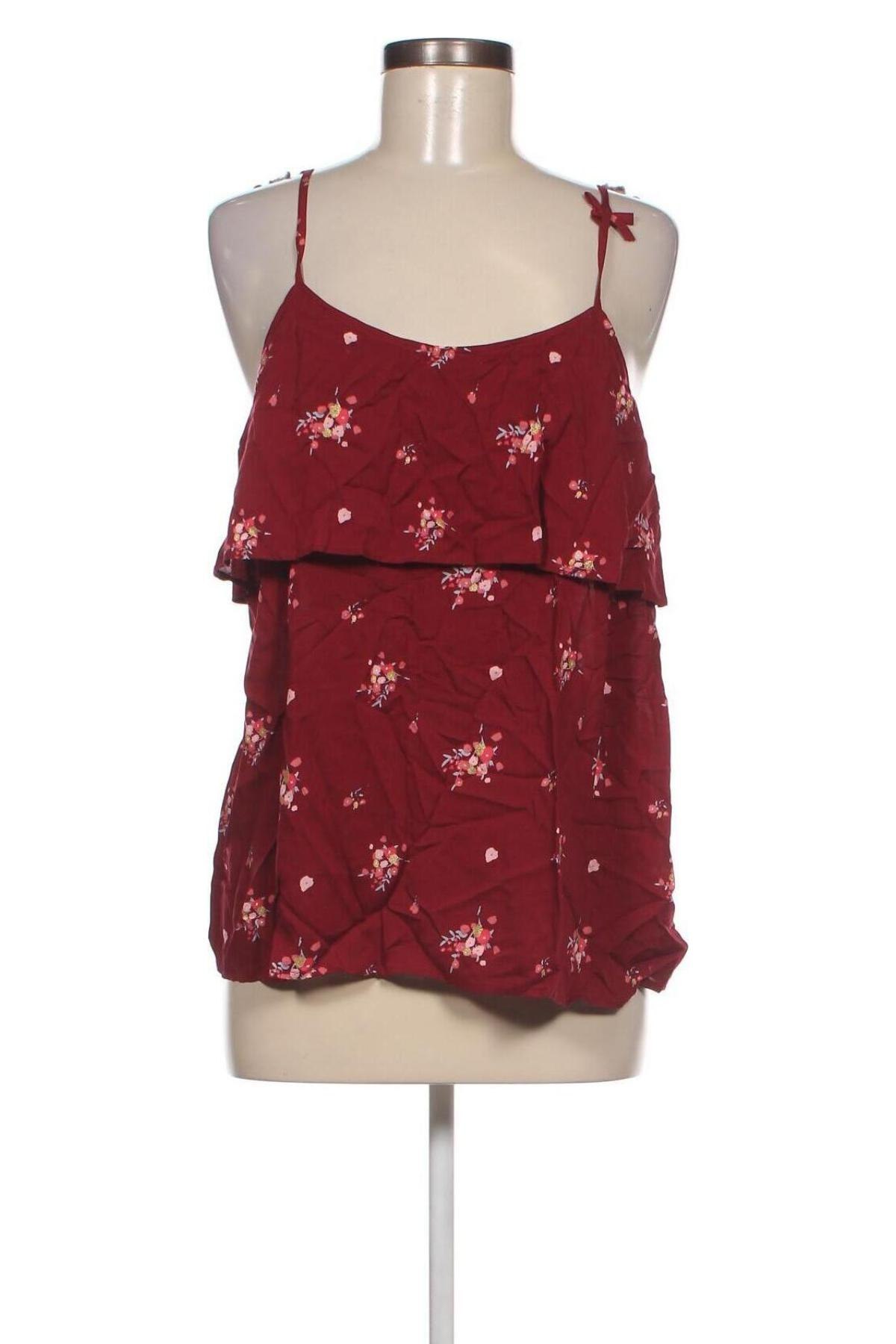 Γυναικείο αμάνικο μπλουζάκι Etam, Μέγεθος XL, Χρώμα Κόκκινο, Τιμή 5,38 €