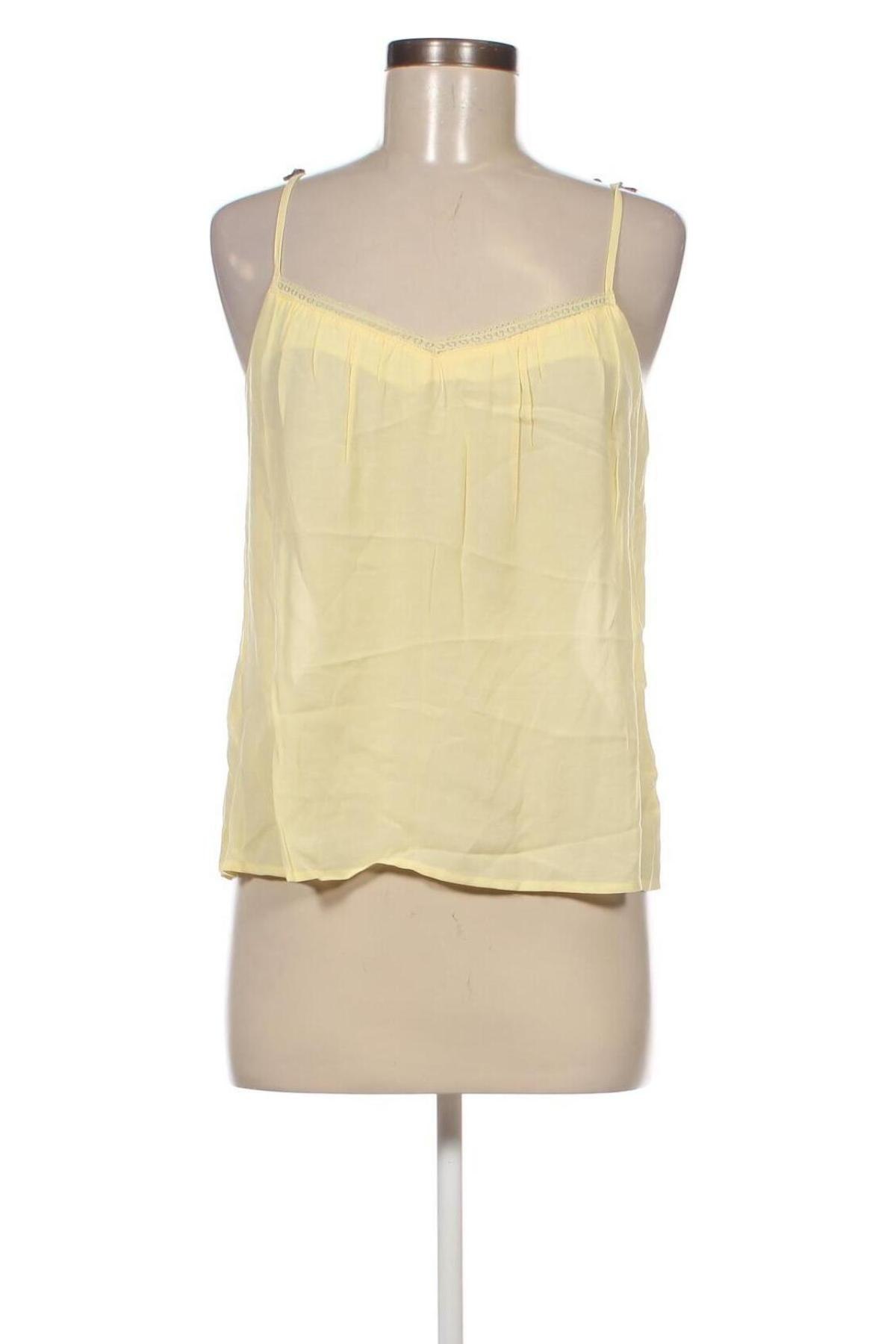 Γυναικείο αμάνικο μπλουζάκι Etam, Μέγεθος M, Χρώμα Κίτρινο, Τιμή 4,93 €