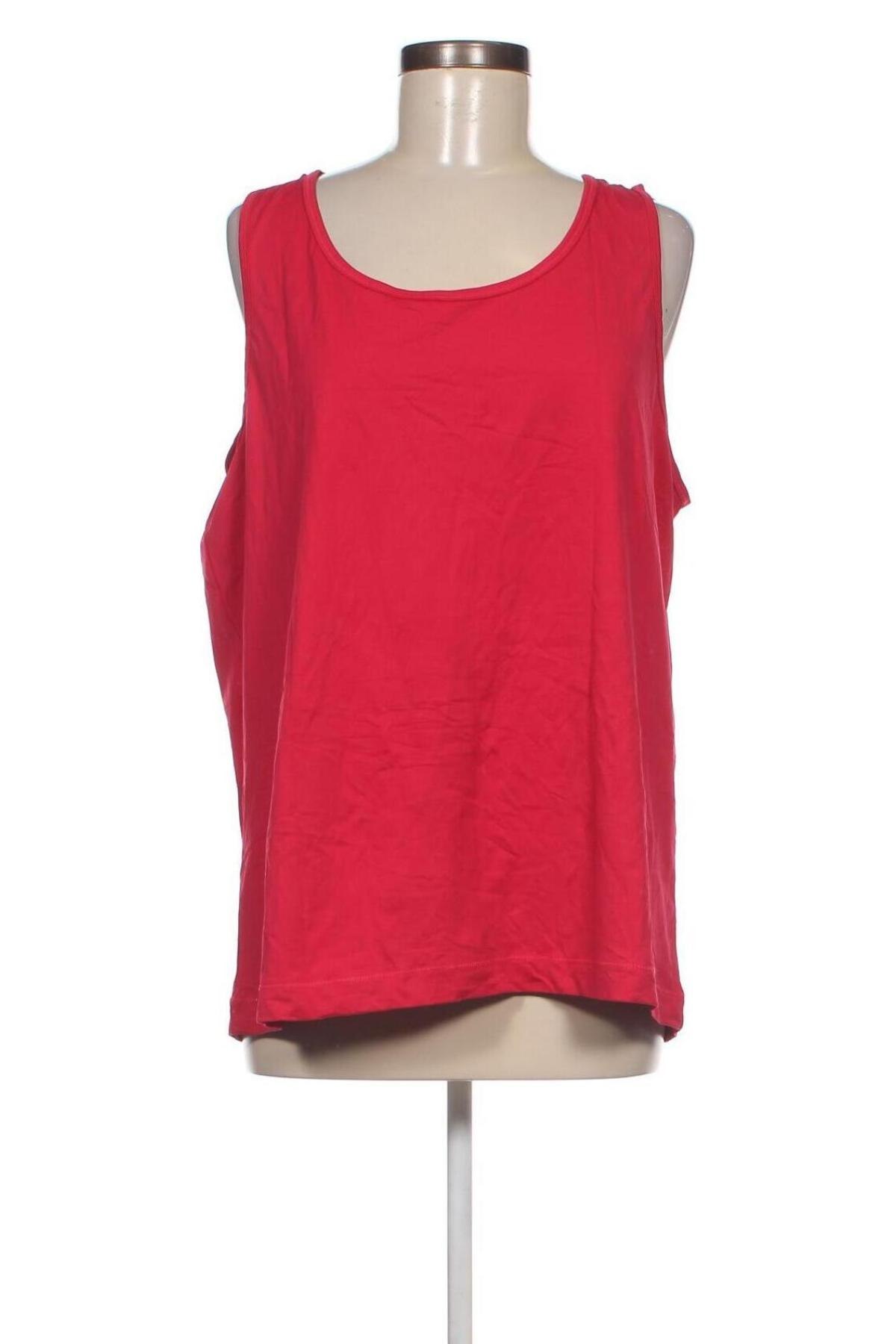 Γυναικείο αμάνικο μπλουζάκι Gelco, Μέγεθος XXL, Χρώμα Κόκκινο, Τιμή 6,03 €