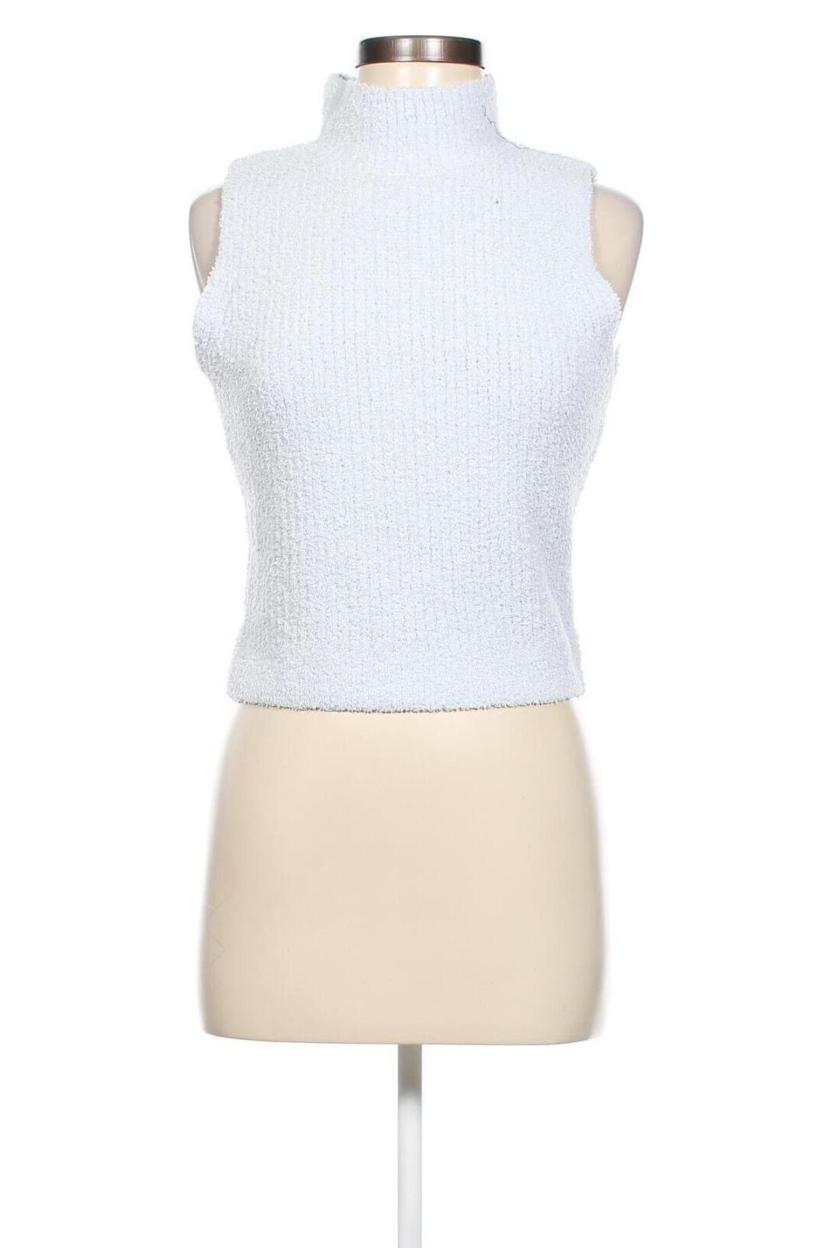 Γυναικείο αμάνικο μπλουζάκι Gina Tricot, Μέγεθος M, Χρώμα Μπλέ, Τιμή 5,57 €