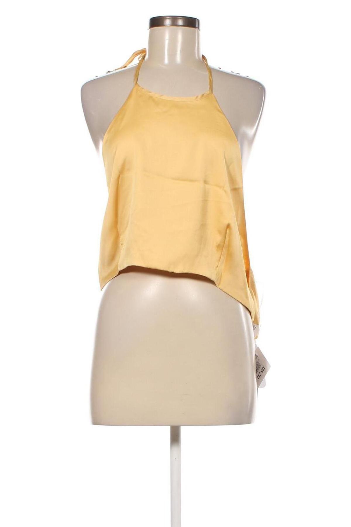 Γυναικείο αμάνικο μπλουζάκι Glamorous, Μέγεθος XL, Χρώμα Κίτρινο, Τιμή 5,38 €