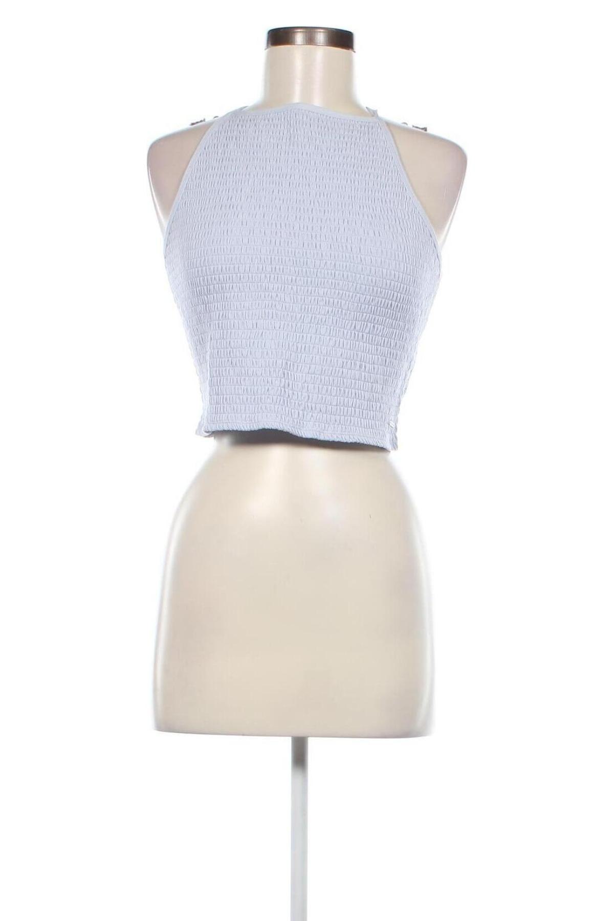 Γυναικείο αμάνικο μπλουζάκι Hollister, Μέγεθος XL, Χρώμα Μπλέ, Τιμή 4,34 €