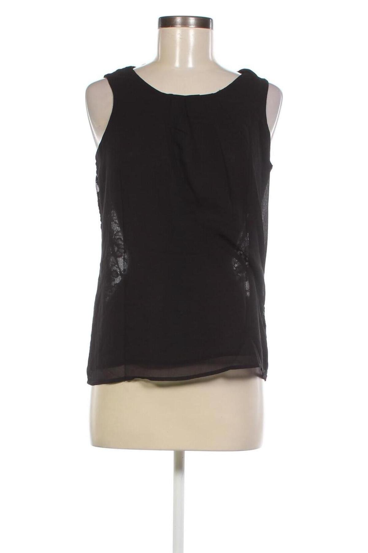 Γυναικείο αμάνικο μπλουζάκι Jbc, Μέγεθος M, Χρώμα Μαύρο, Τιμή 2,81 €
