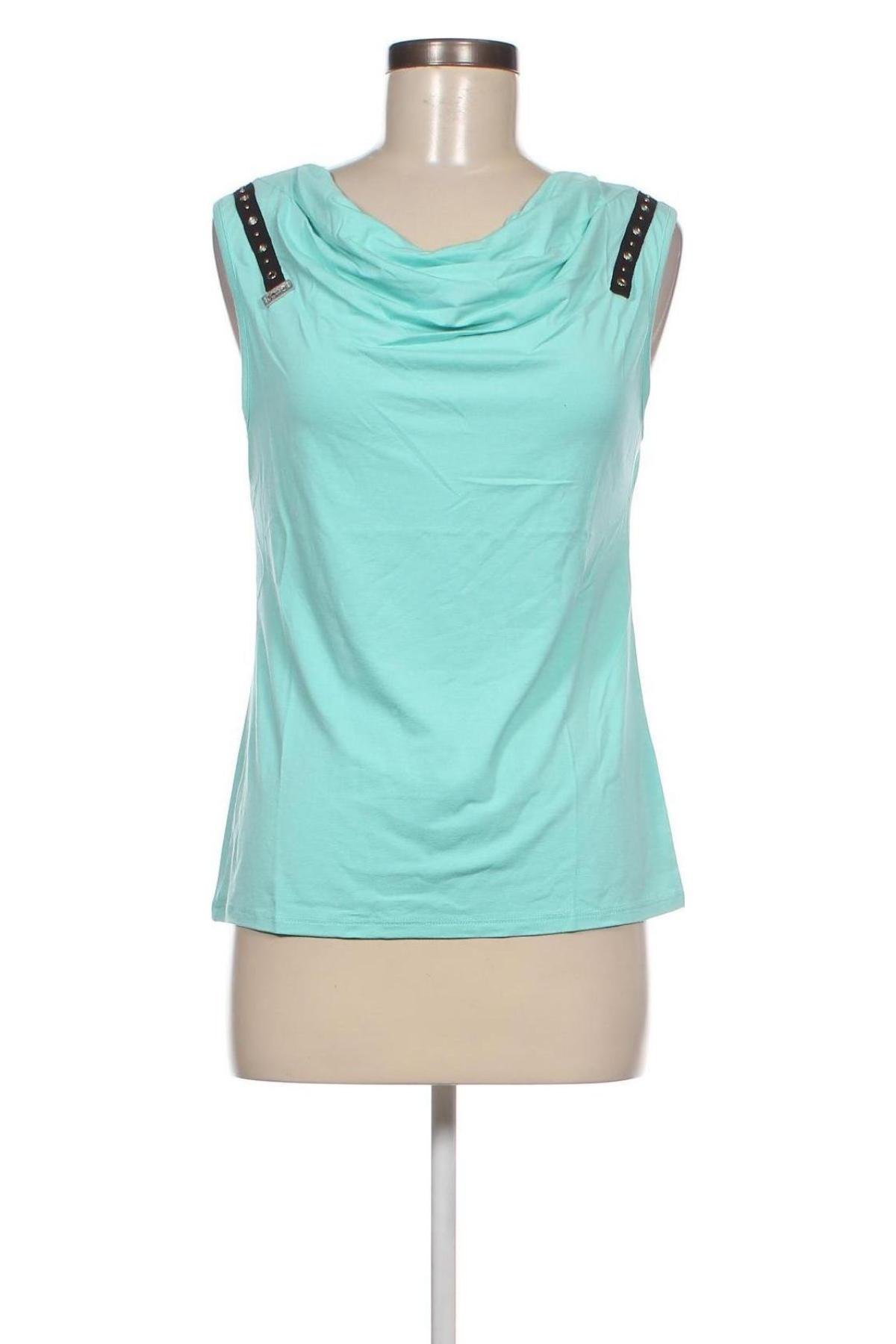 Γυναικείο αμάνικο μπλουζάκι La Mode Est A Vous, Μέγεθος S, Χρώμα Μπλέ, Τιμή 4,87 €