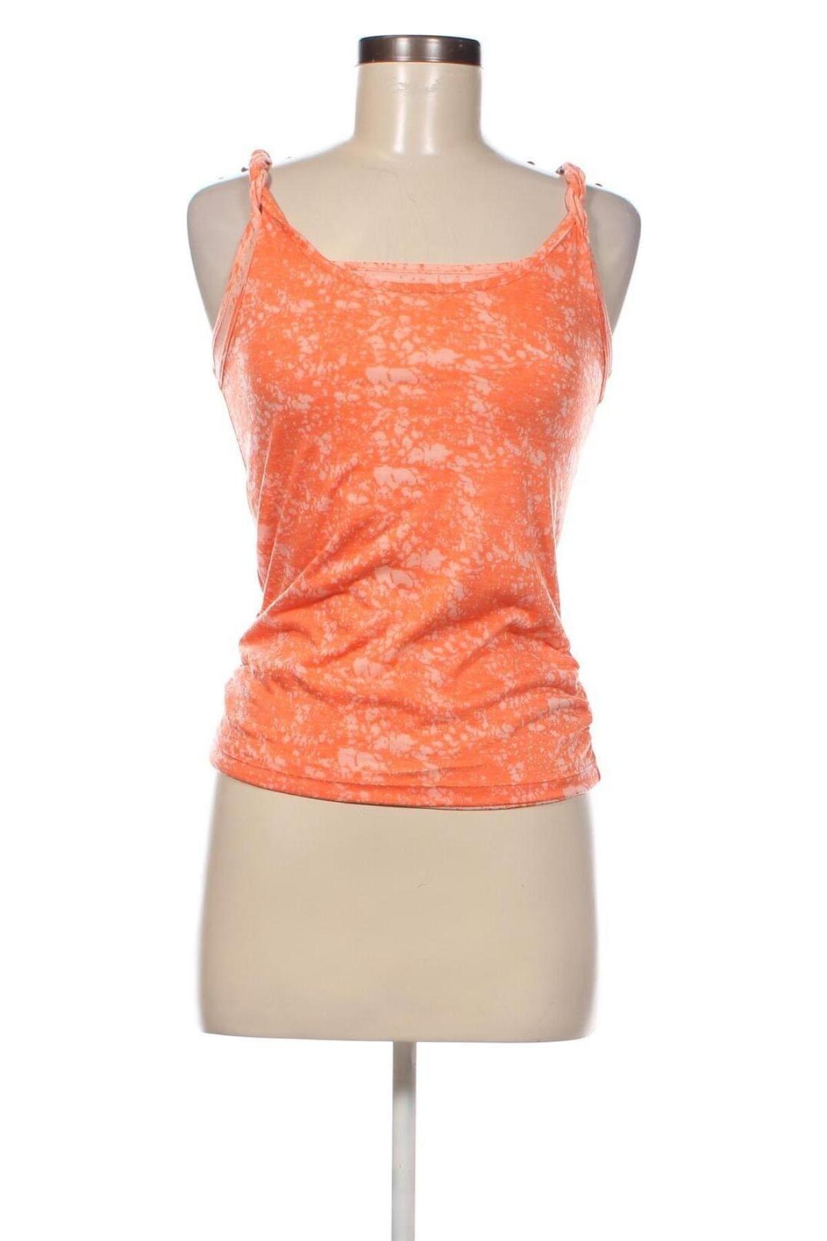 Γυναικείο αμάνικο μπλουζάκι Manoukian, Μέγεθος XS, Χρώμα Πορτοκαλί, Τιμή 8,97 €