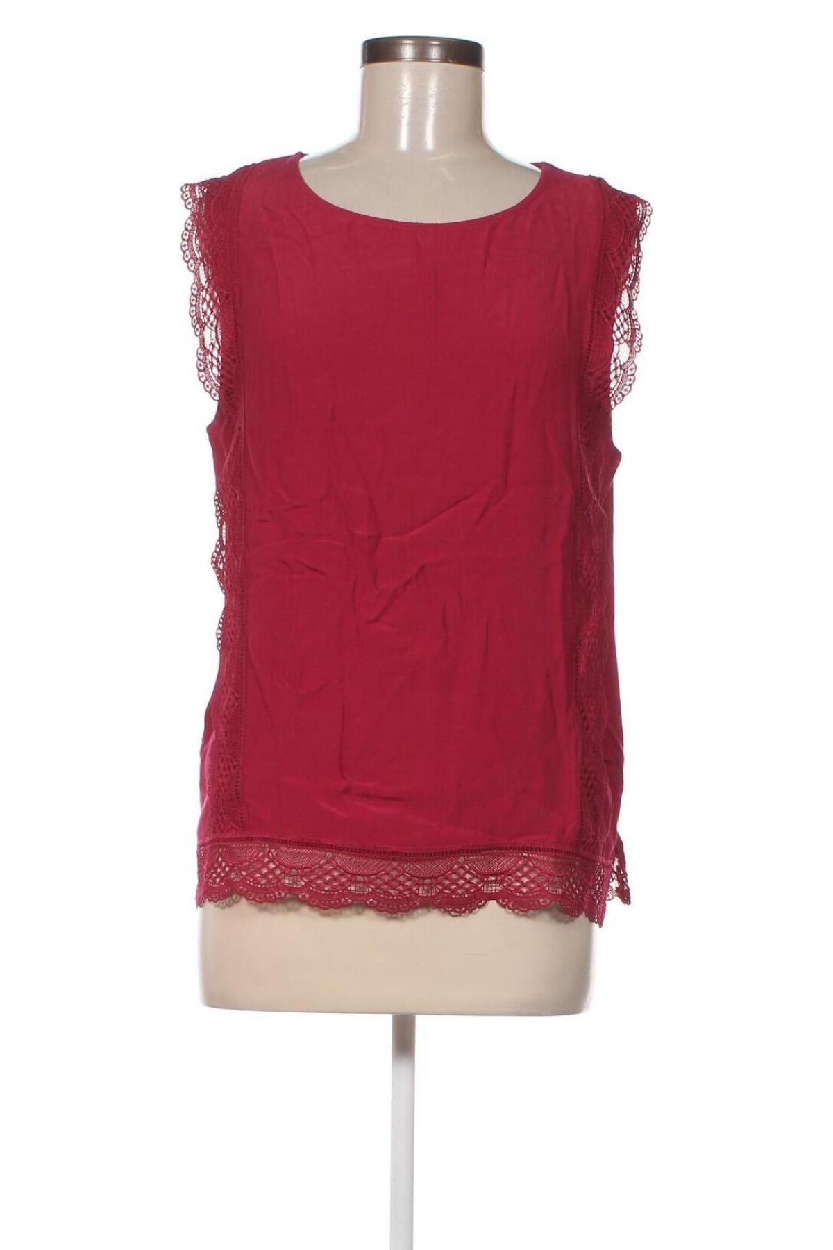 Γυναικείο αμάνικο μπλουζάκι Naf Naf, Μέγεθος XL, Χρώμα Ρόζ , Τιμή 14,95 €