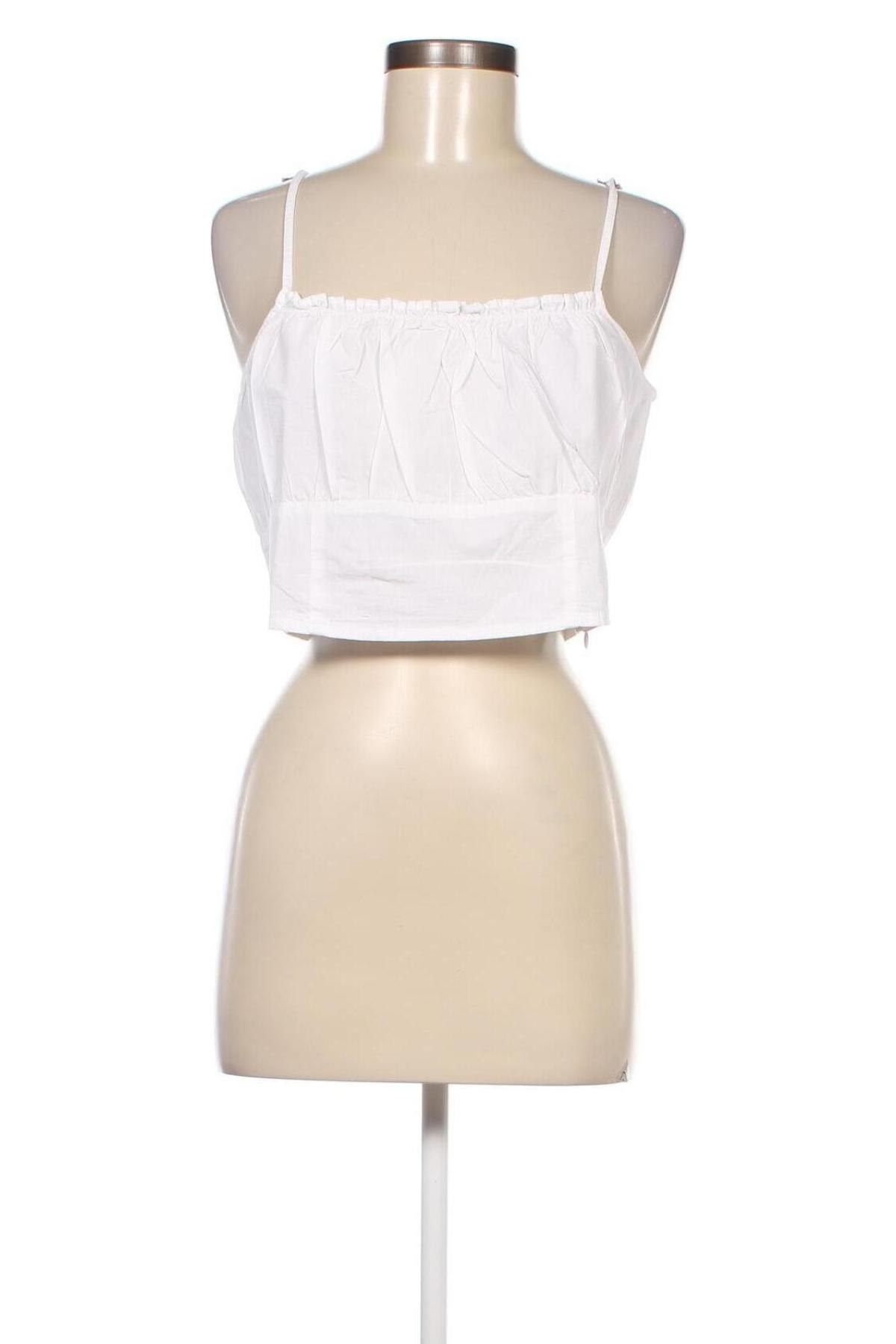 Γυναικείο αμάνικο μπλουζάκι Neon & Nylon by Only, Μέγεθος XL, Χρώμα Λευκό, Τιμή 5,53 €