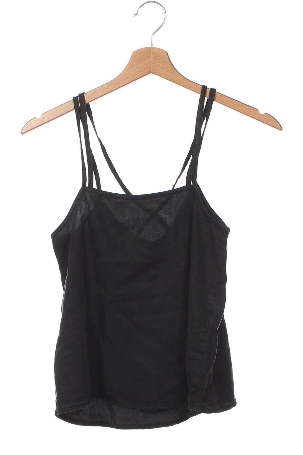 Γυναικείο αμάνικο μπλουζάκι Noisy May, Μέγεθος XXS, Χρώμα Μαύρο, Τιμή 5,84 €