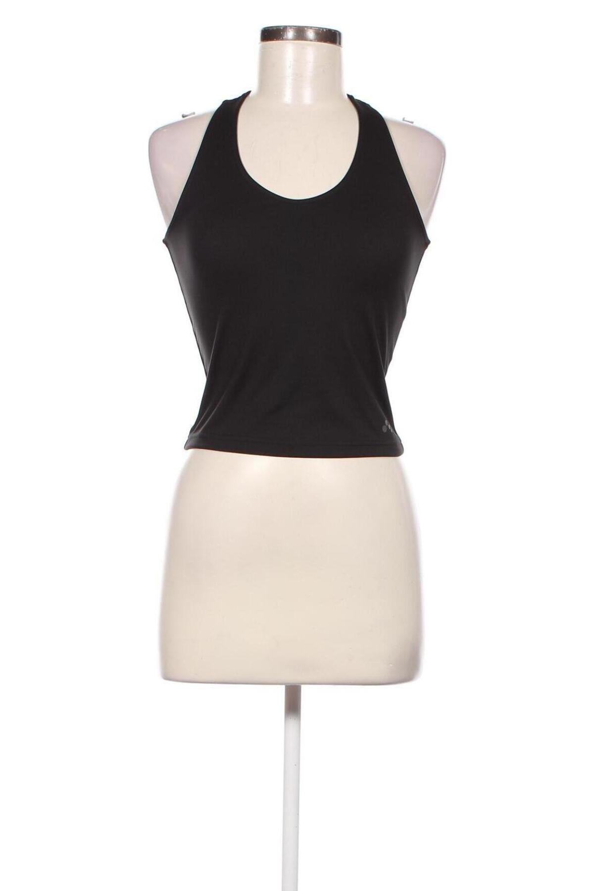 Γυναικείο αμάνικο μπλουζάκι ONLY Play, Μέγεθος XS, Χρώμα Μαύρο, Τιμή 4,73 €