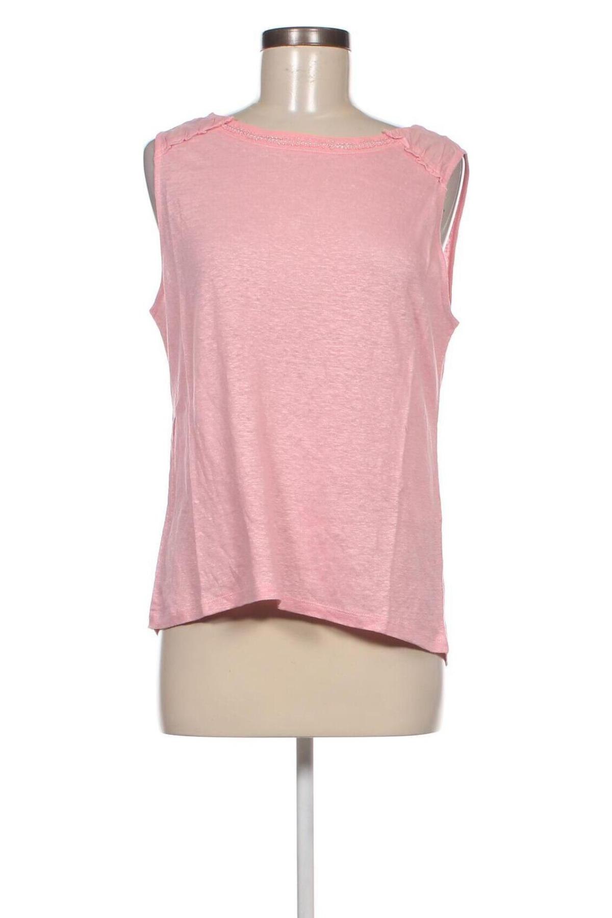 Γυναικείο αμάνικο μπλουζάκι Sinequanone, Μέγεθος L, Χρώμα Ρόζ , Τιμή 13,46 €
