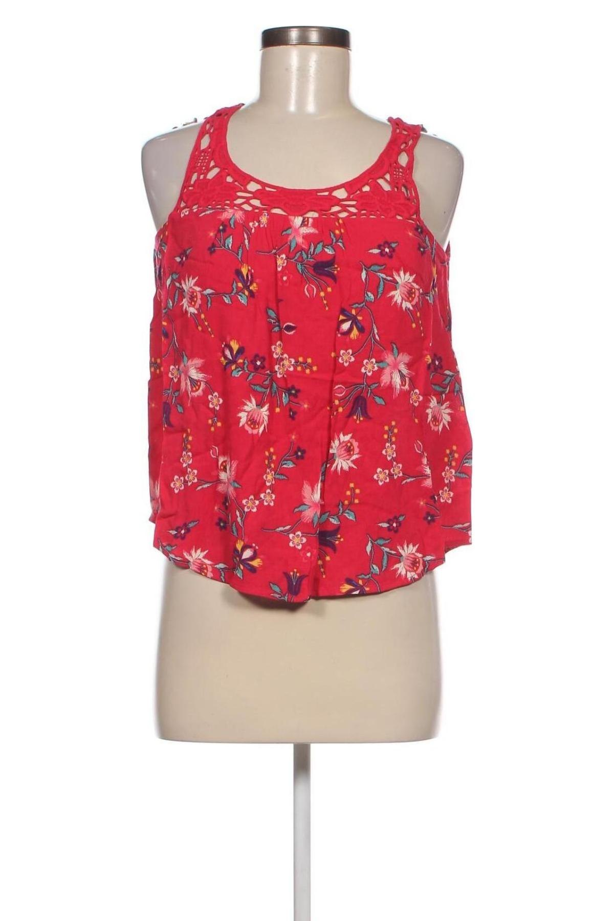 Γυναικείο αμάνικο μπλουζάκι Springfield, Μέγεθος S, Χρώμα Ρόζ , Τιμή 5,29 €