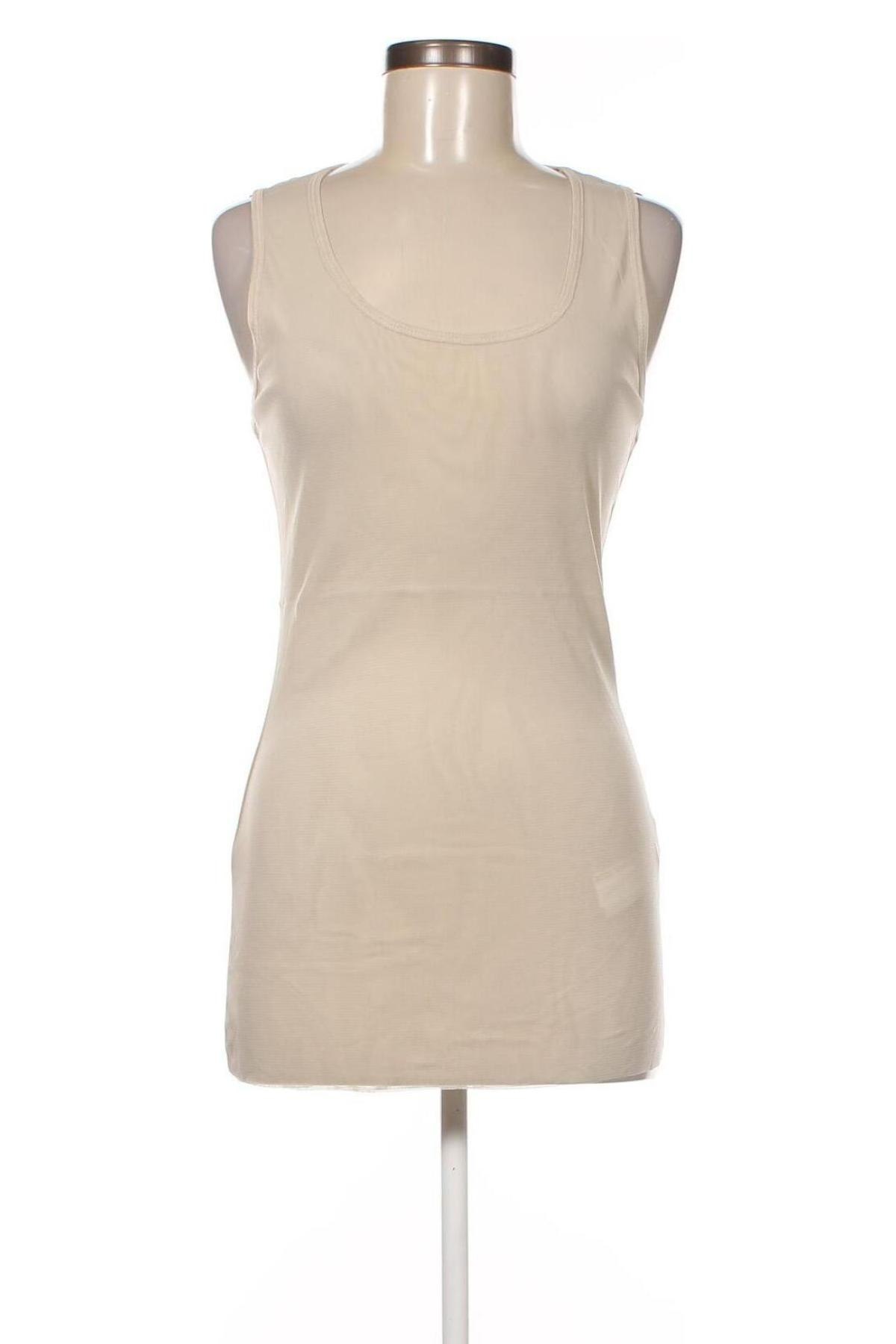 Γυναικείο αμάνικο μπλουζάκι TWINSET, Μέγεθος M, Χρώμα  Μπέζ, Τιμή 27,69 €