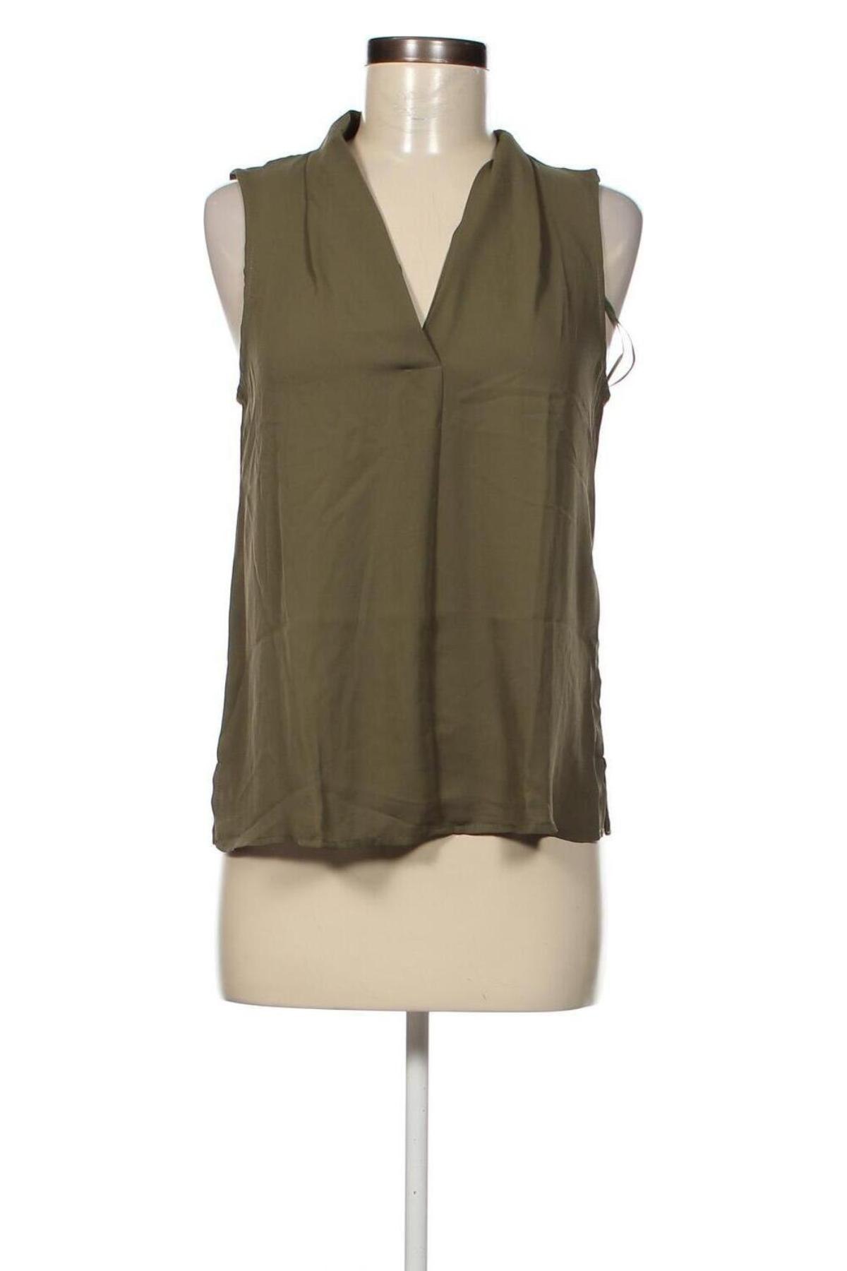 Γυναικείο αμάνικο μπλουζάκι Vero Moda, Μέγεθος XS, Χρώμα Πράσινο, Τιμή 5,29 €