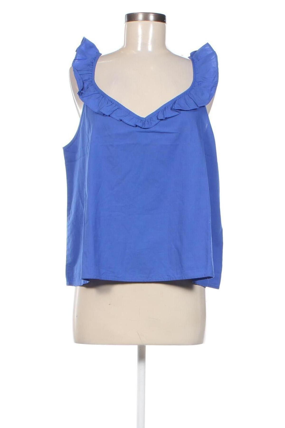 Γυναικείο αμάνικο μπλουζάκι Vero Moda, Μέγεθος XL, Χρώμα Μπλέ, Τιμή 5,63 €