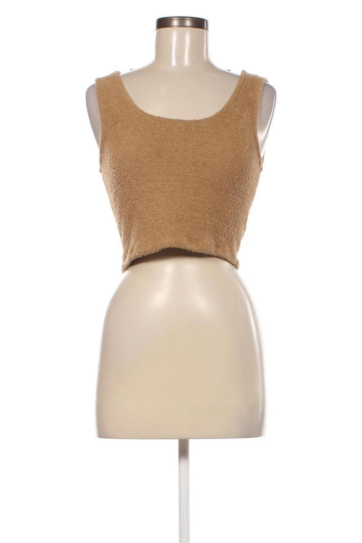 Γυναικείο αμάνικο μπλουζάκι Vero Moda, Μέγεθος M, Χρώμα  Μπέζ, Τιμή 5,71 €