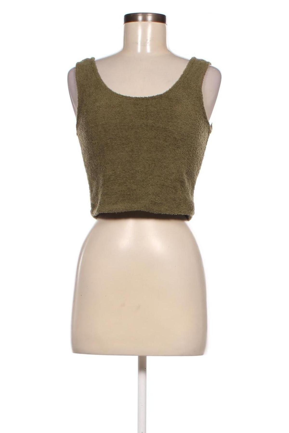 Γυναικείο αμάνικο μπλουζάκι Vero Moda, Μέγεθος L, Χρώμα Πράσινο, Τιμή 8,49 €