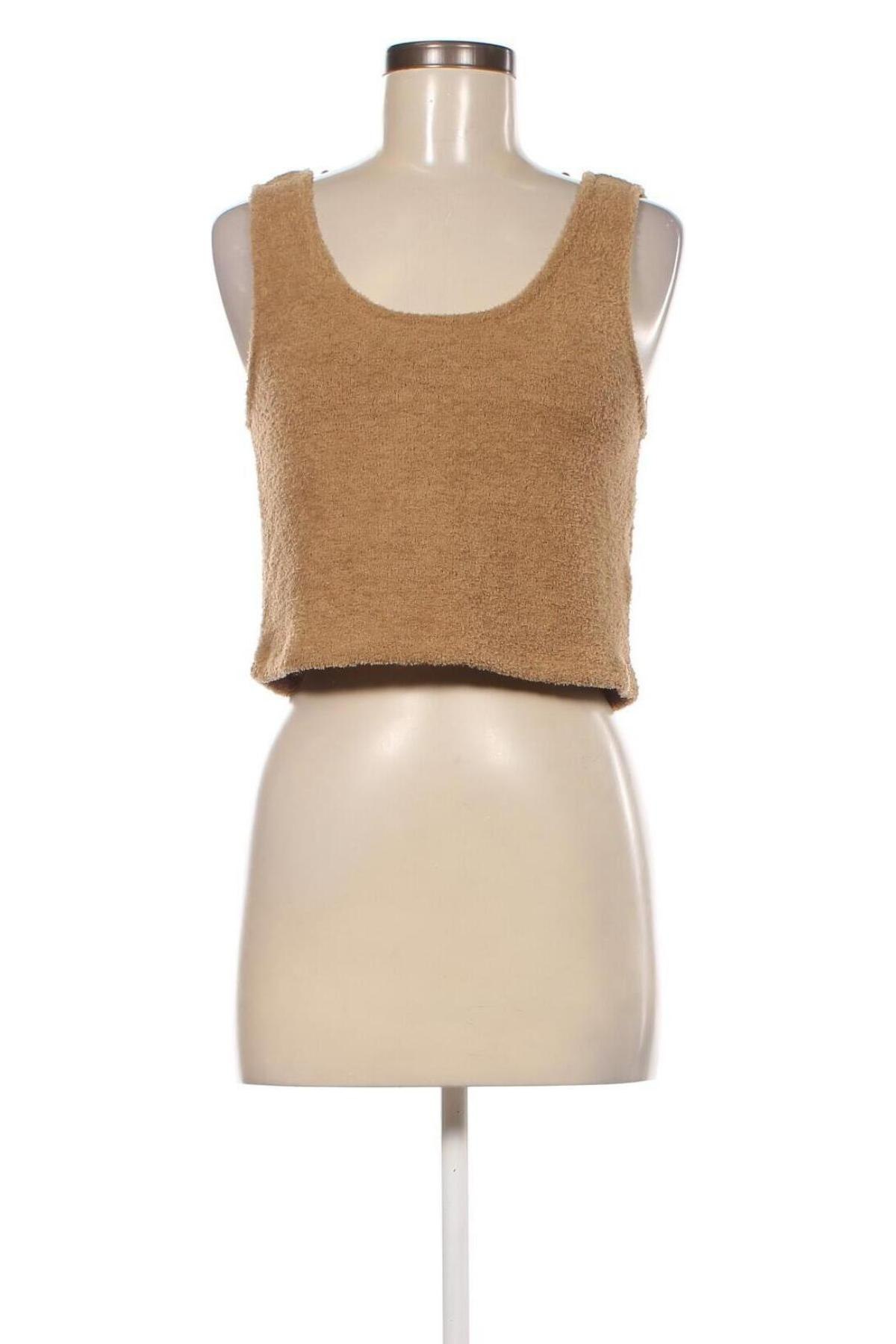 Γυναικείο αμάνικο μπλουζάκι Vero Moda, Μέγεθος XL, Χρώμα  Μπέζ, Τιμή 5,71 €